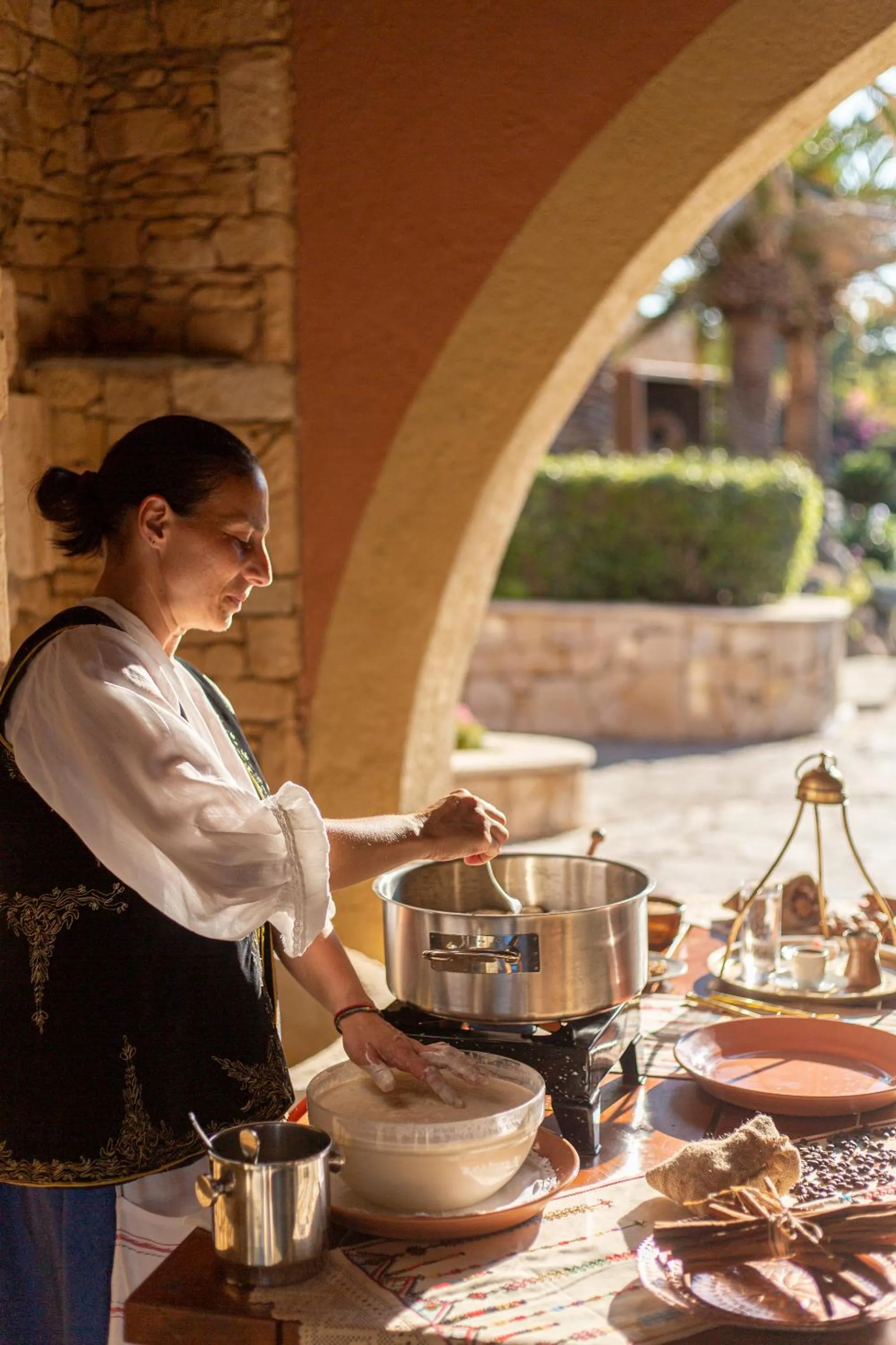 Food in Aquila Rithymna Beach