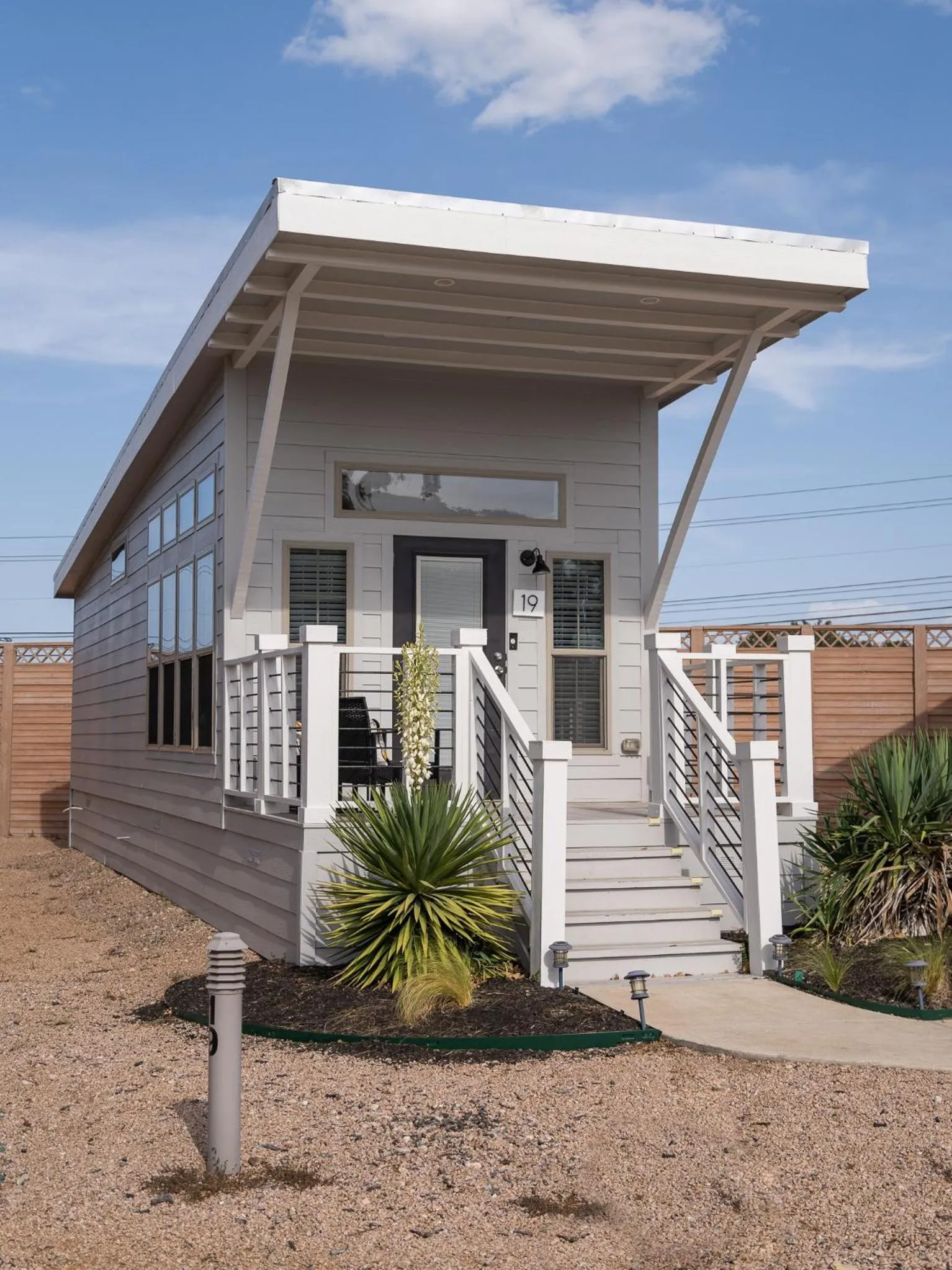 Facade/entrance in Tiny Upscale Resort Home