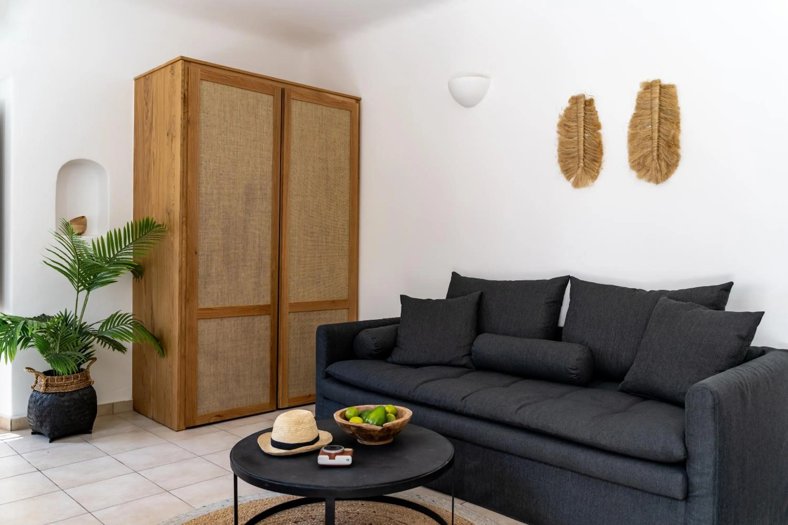 Seating area in Marillia Village