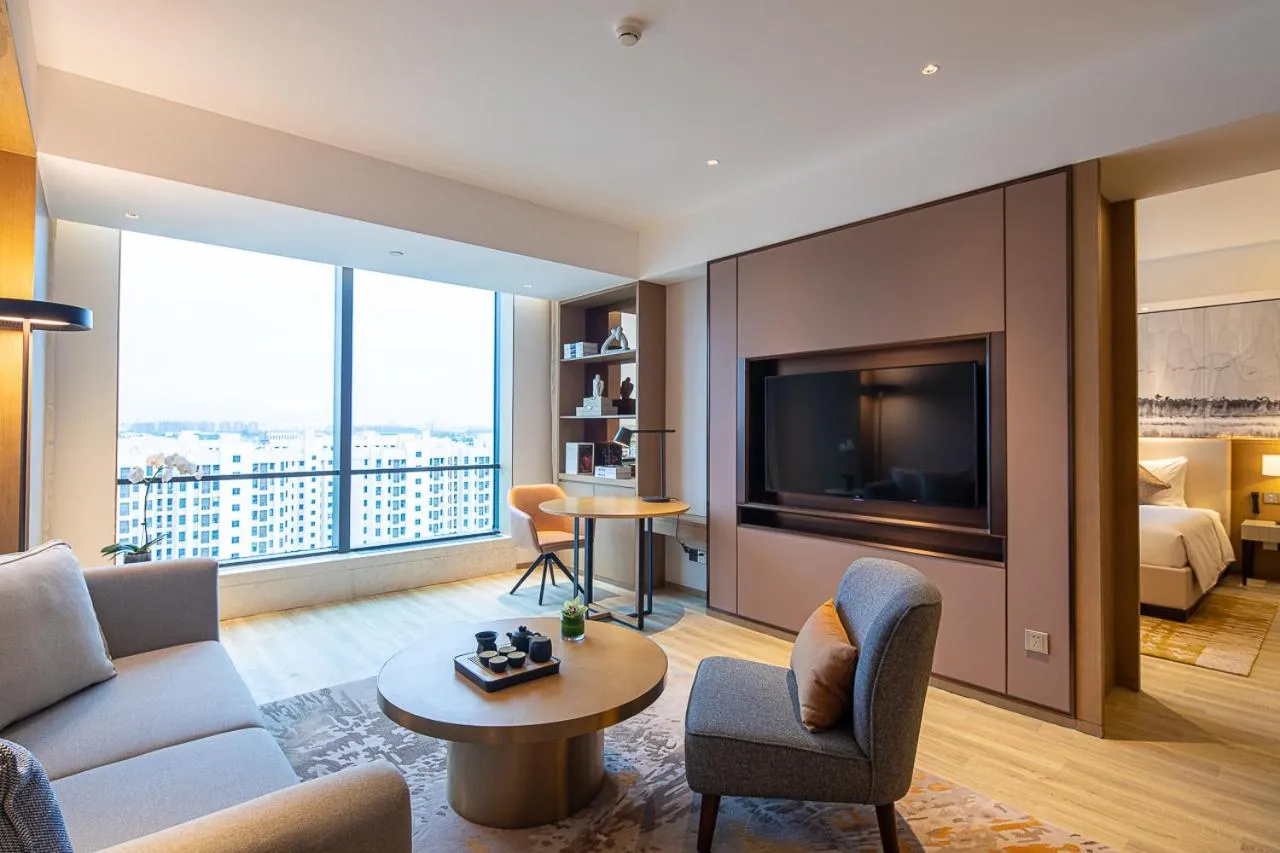 Bed in Metropark Hotel Hongqiao Shanghai