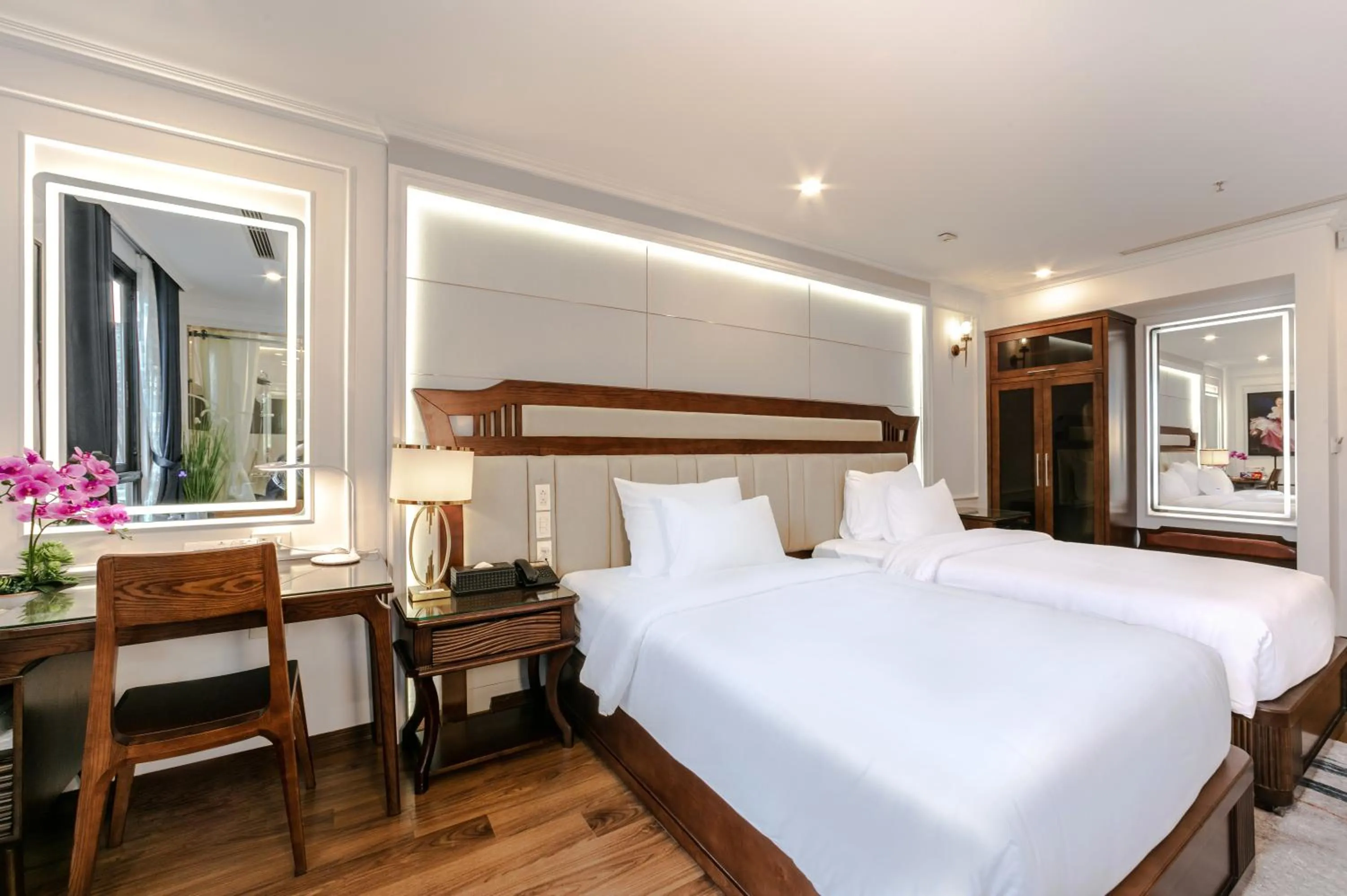 Bed in A25 Hotel - 16 Miếu Đầm