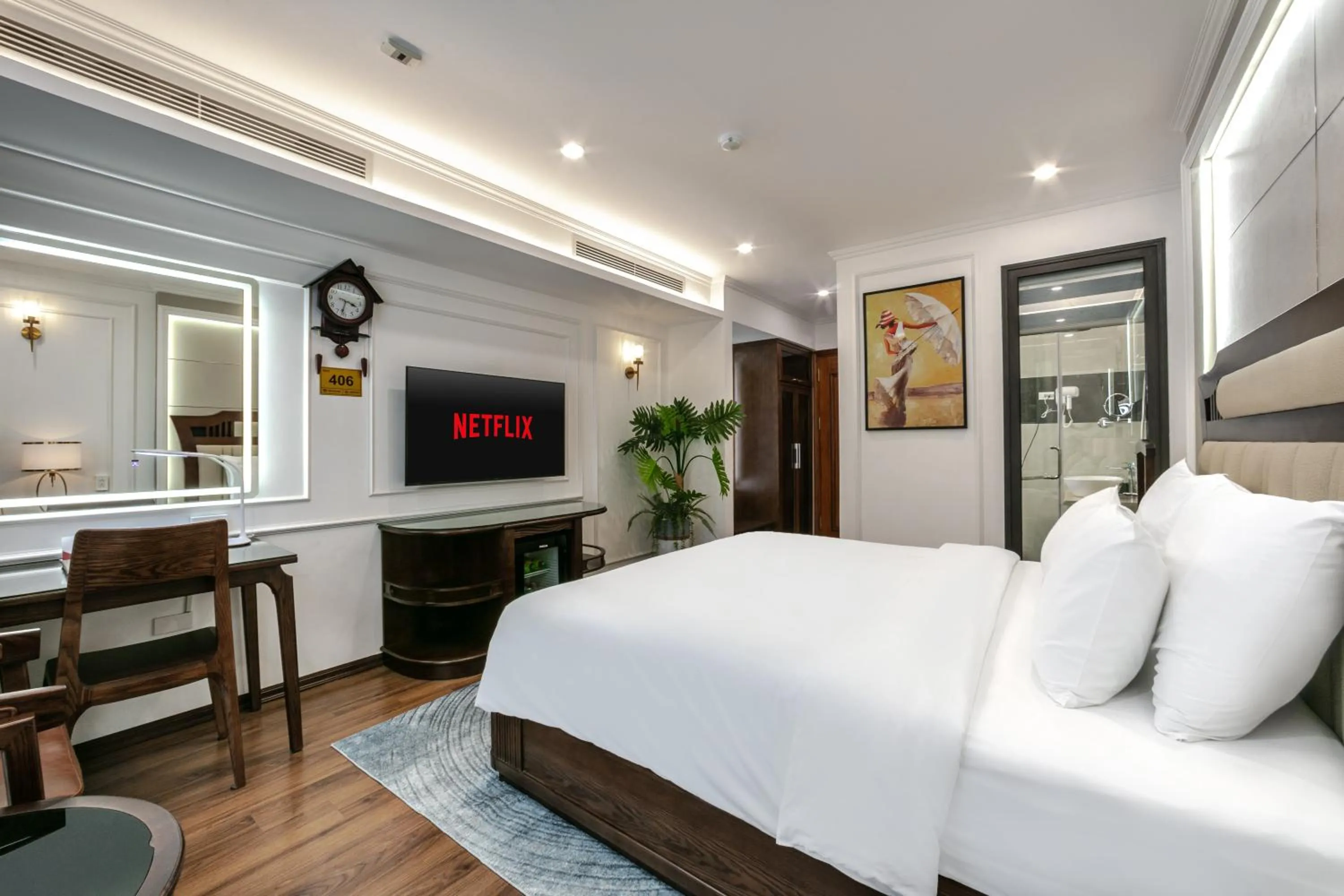 Bed in A25 Hotel - 16 Miếu Đầm