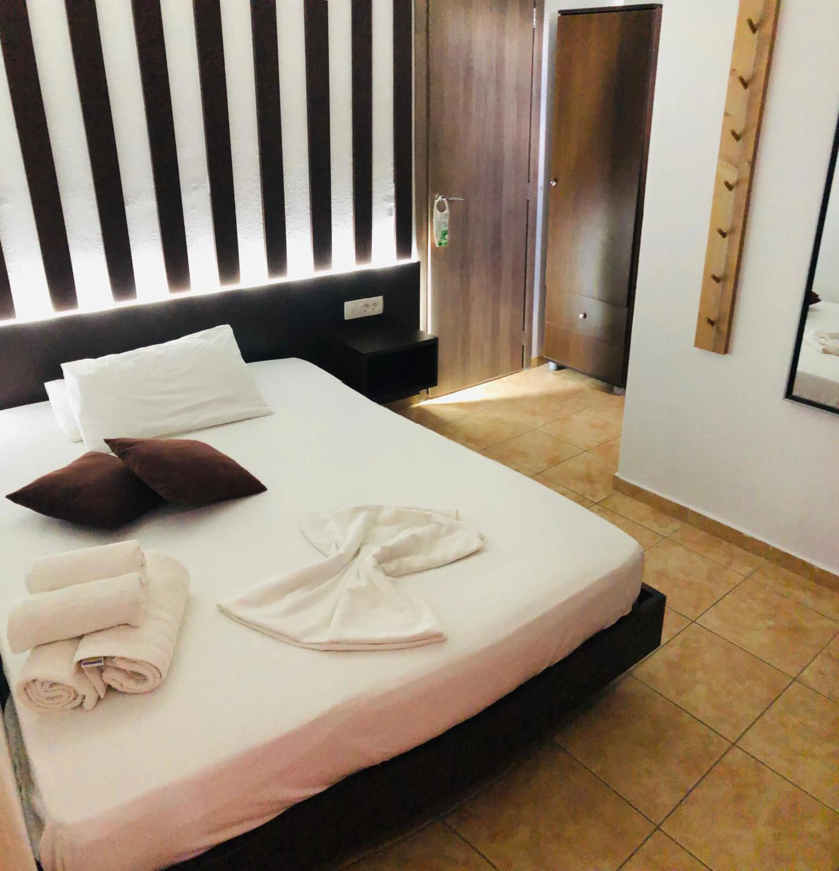 Bed in Villa Livadaros