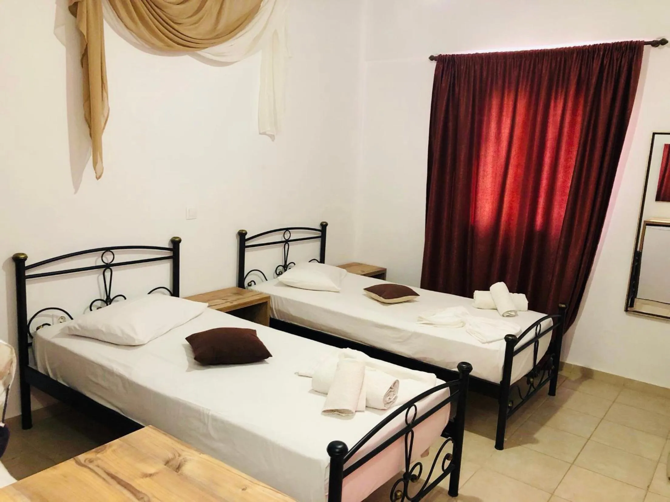 Bed in Villa Livadaros