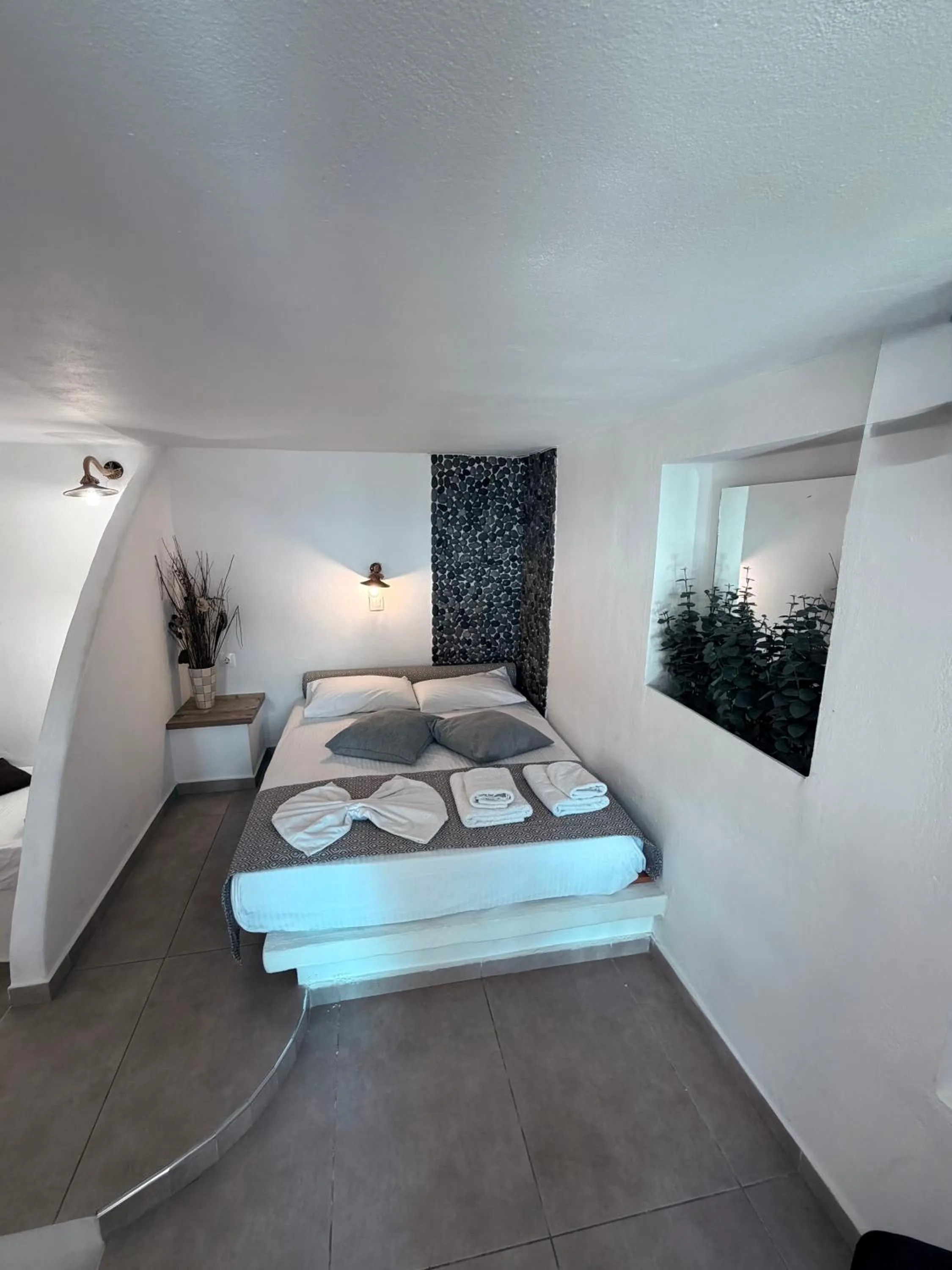 Bed in Villa Livadaros