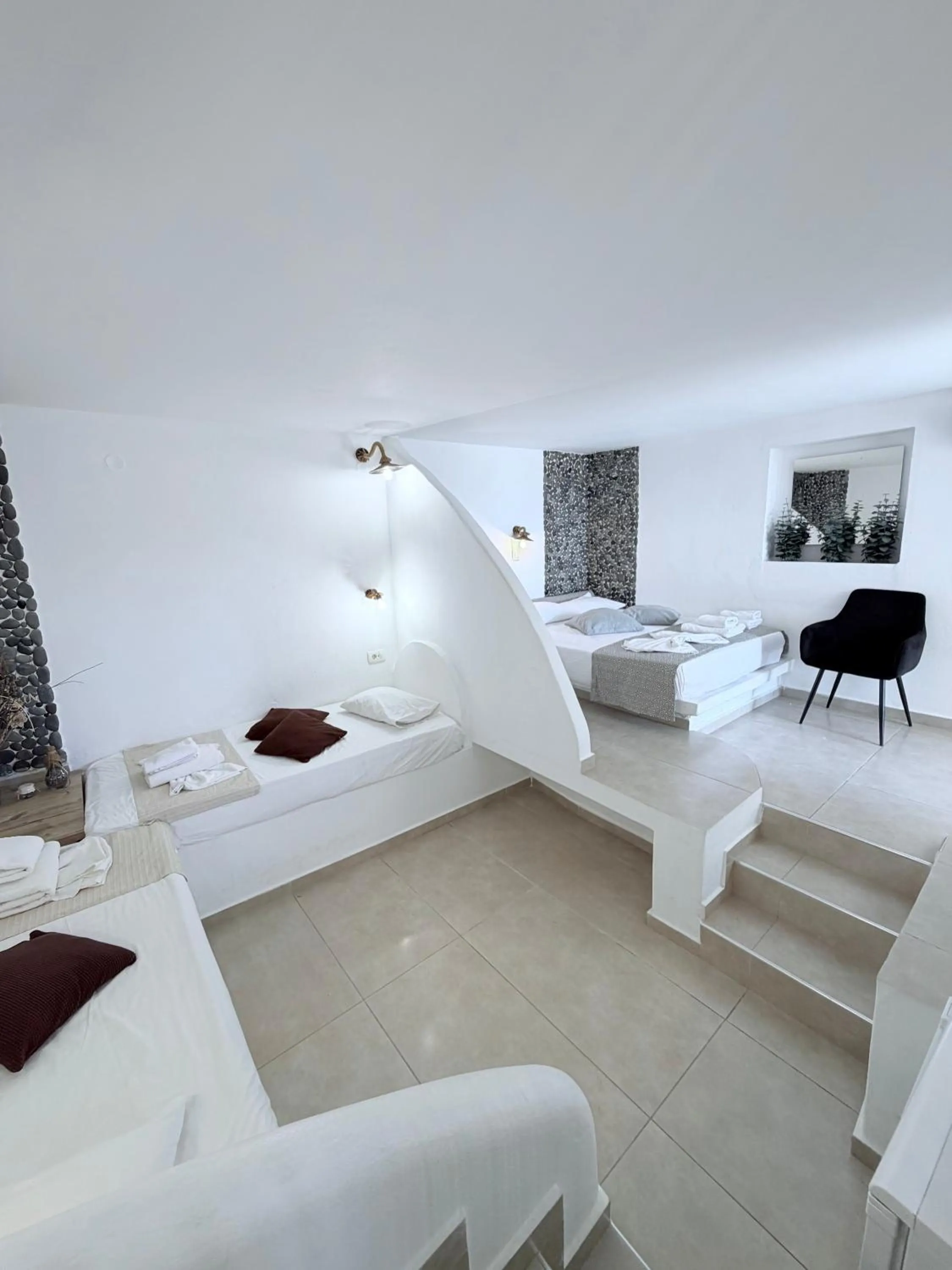 Bed in Villa Livadaros