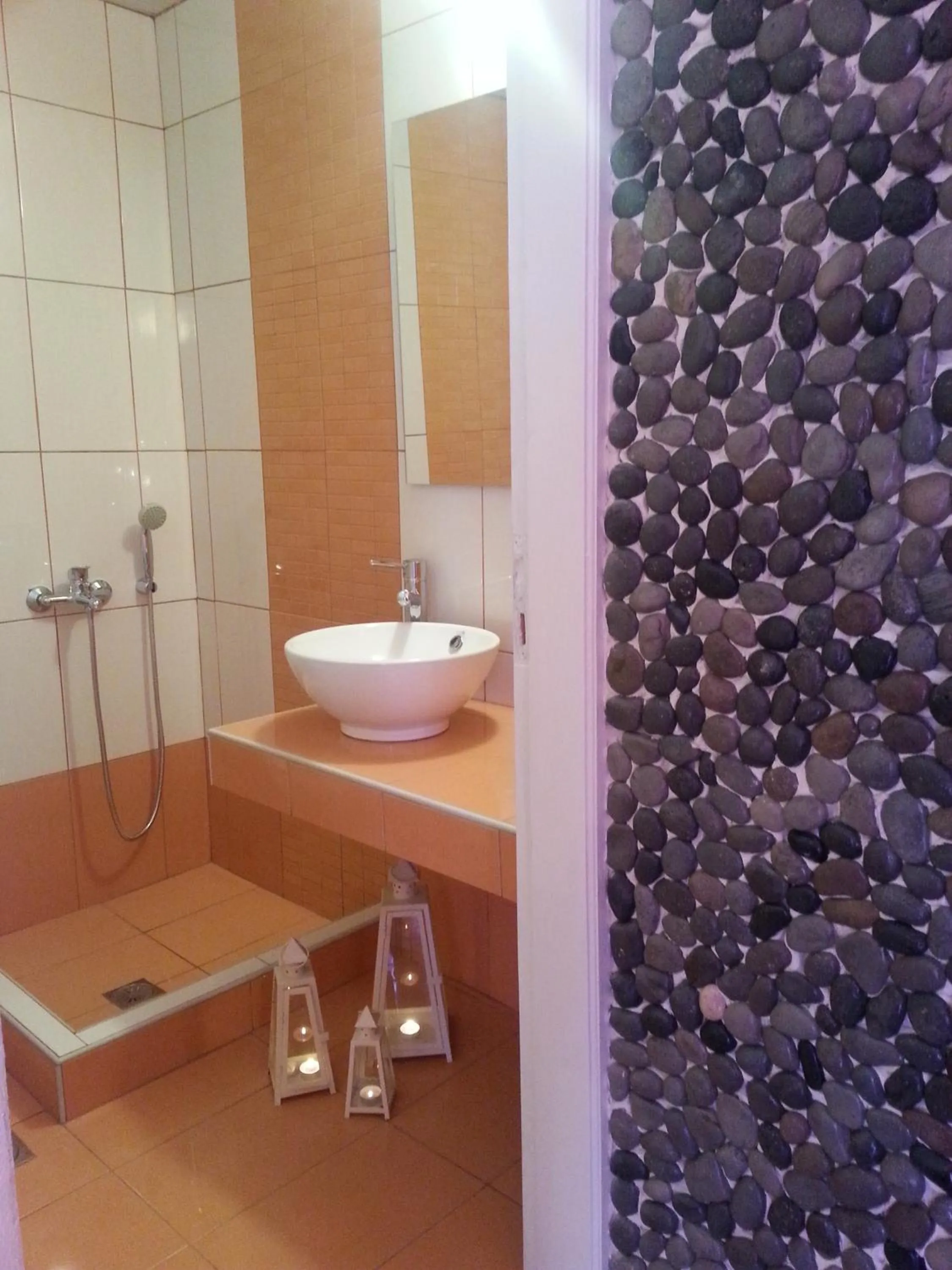 Bathroom in Villa Livadaros