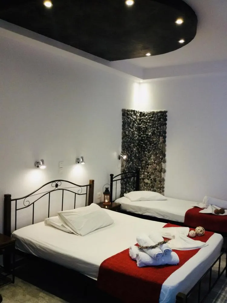 Bed in Villa Livadaros