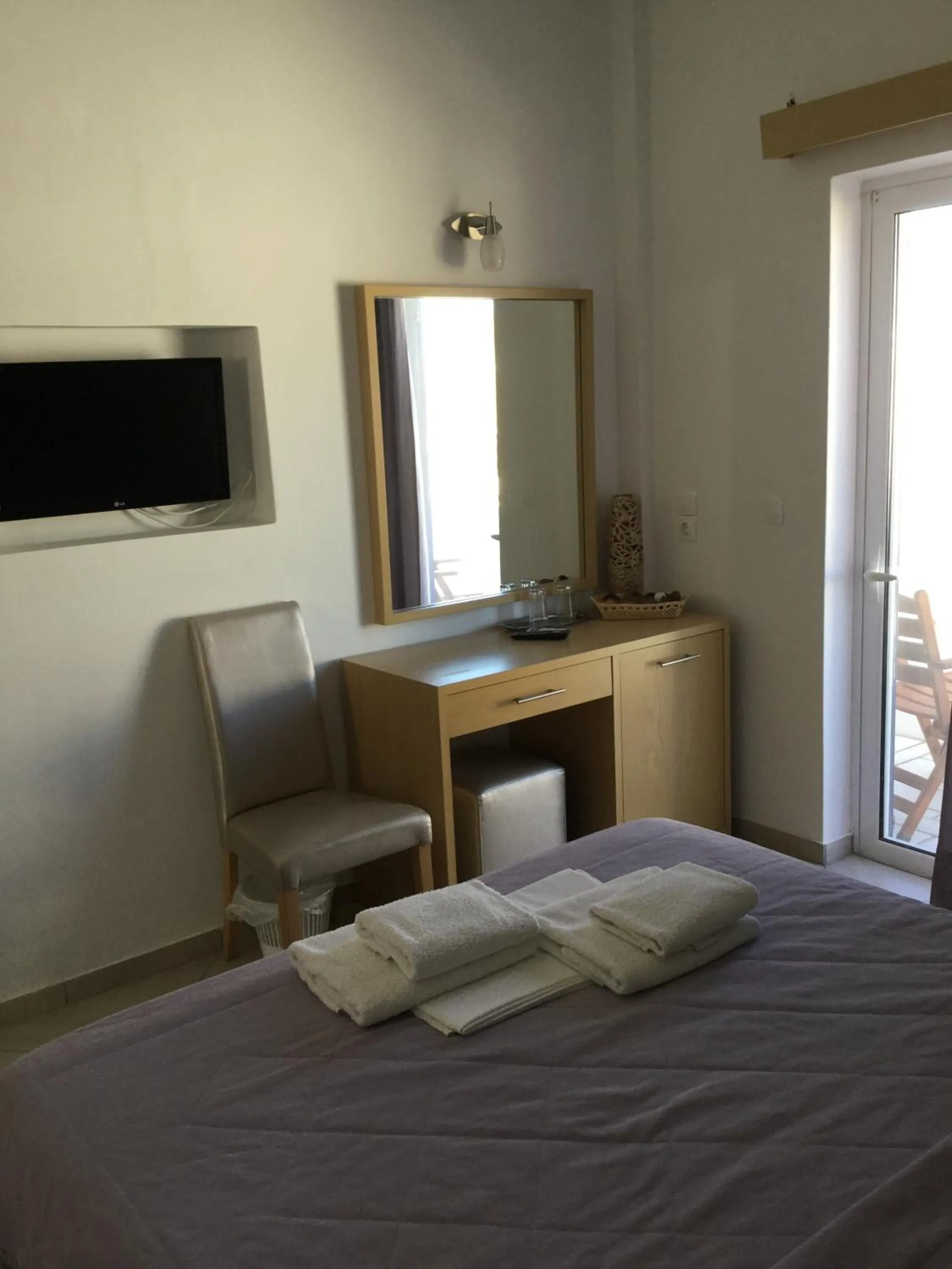 Decorative detail in Rita's Place Hotel