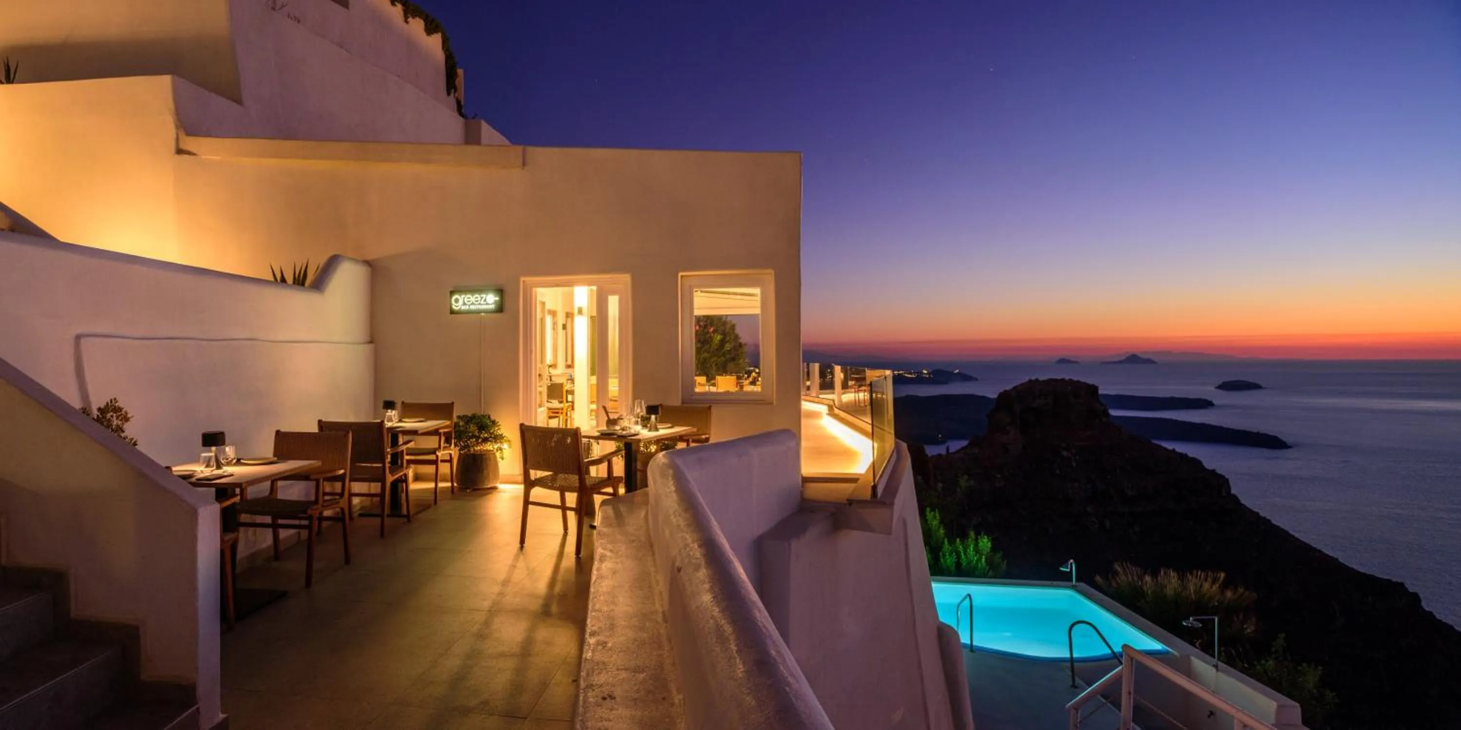 Restaurant/places to eat in Andromeda Villas & Spa Resort