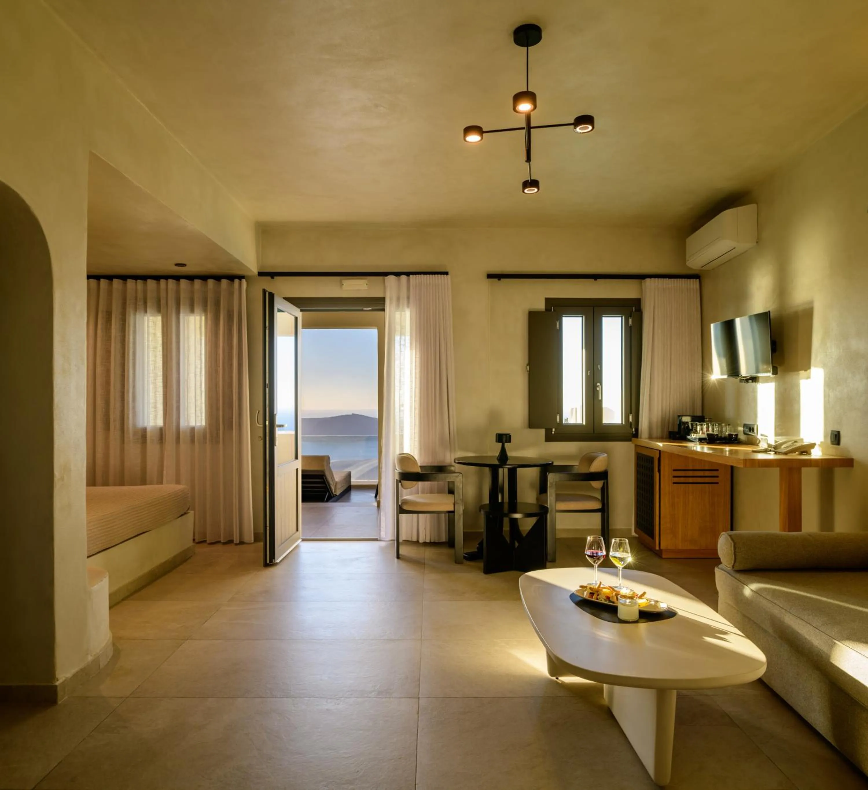 Living room in Andromeda Villas & Spa Resort