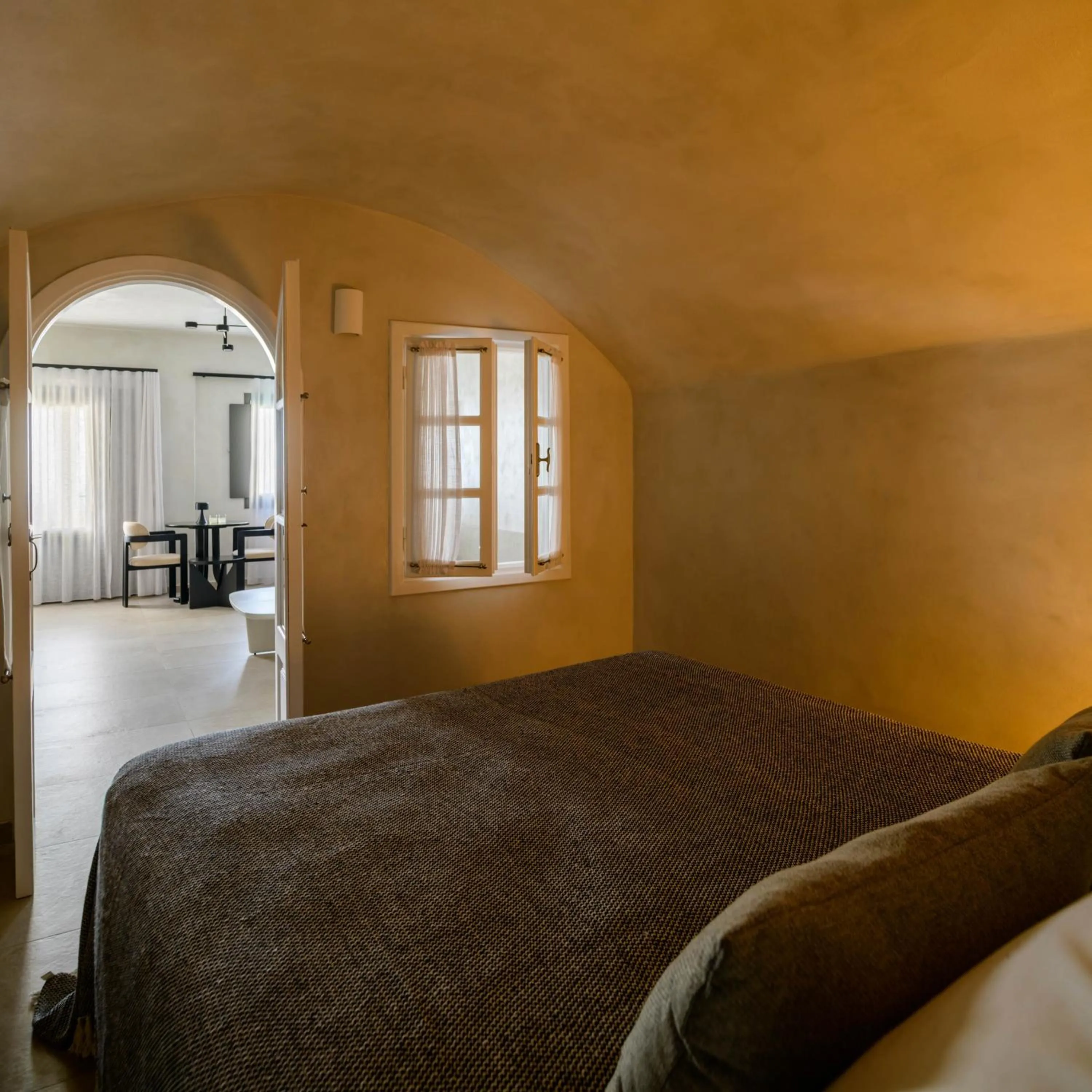 Bed in Andromeda Villas & Spa Resort