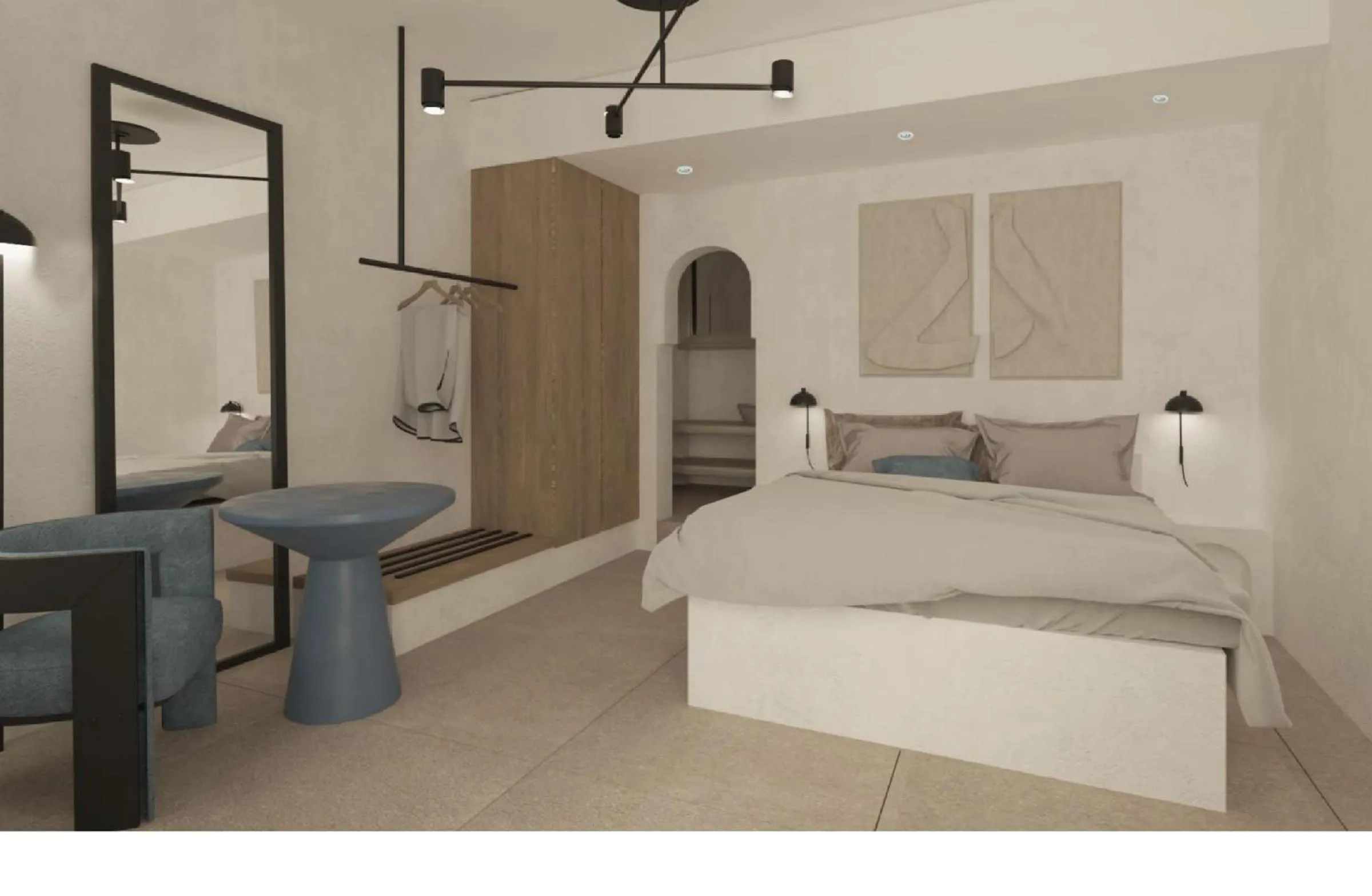 Bed in Andromeda Villas & Spa Resort