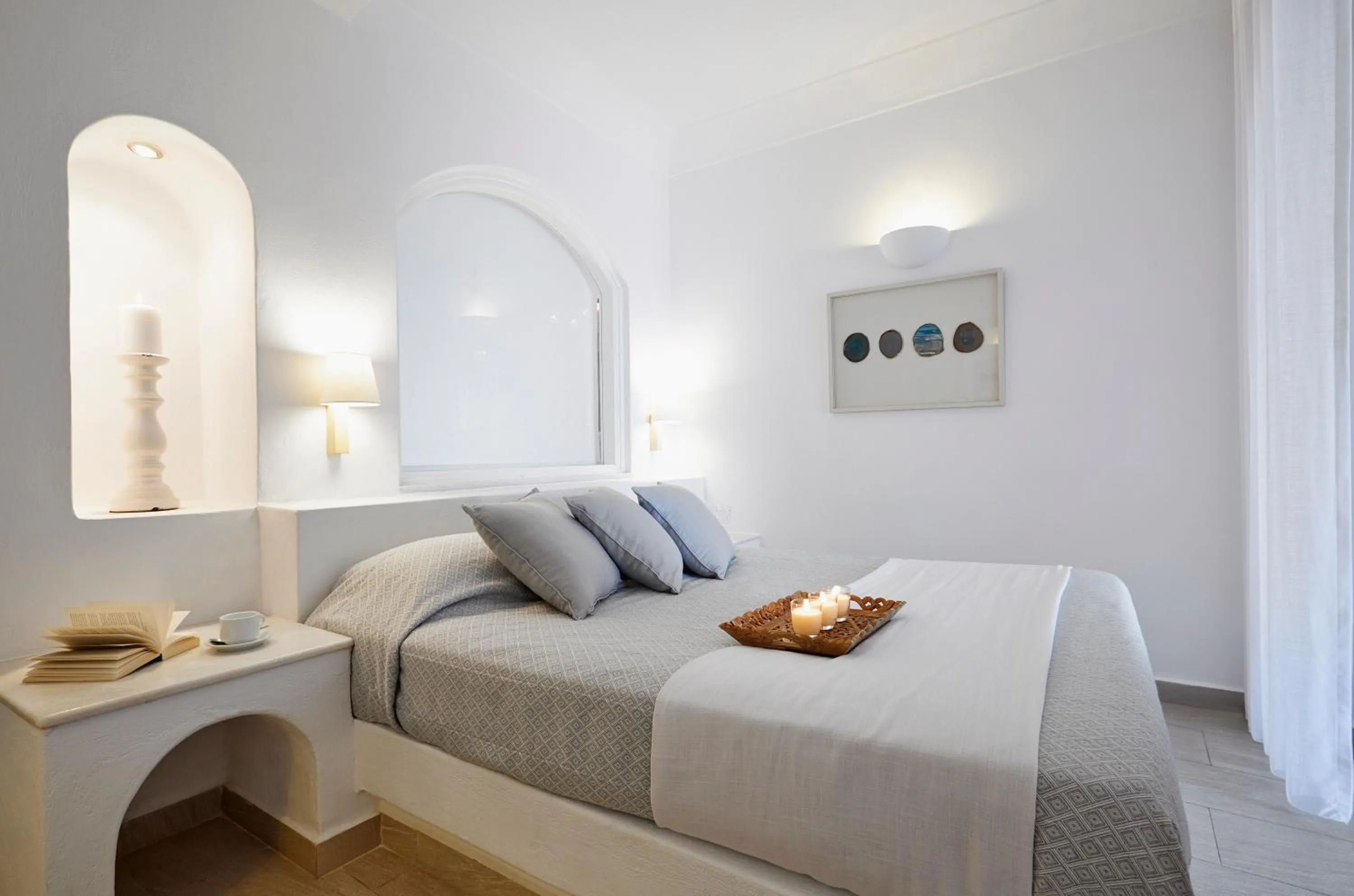 Bed in Andromeda Villas & Spa Resort