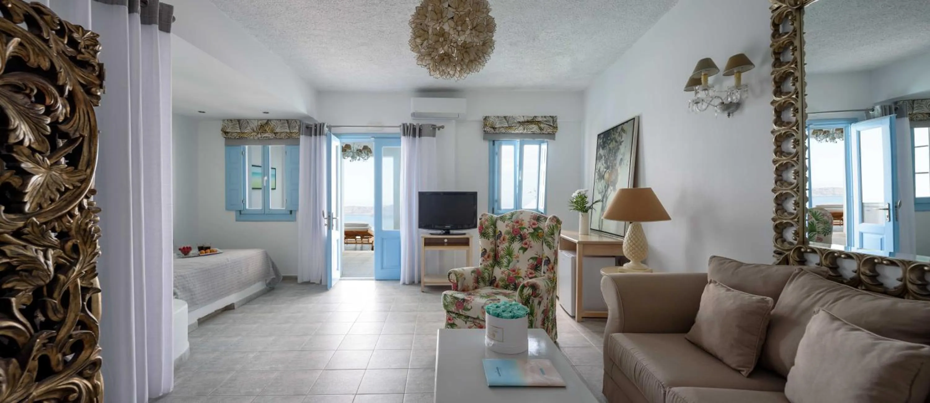 Natural landscape, Bed in Andromeda Villas & Spa Resort