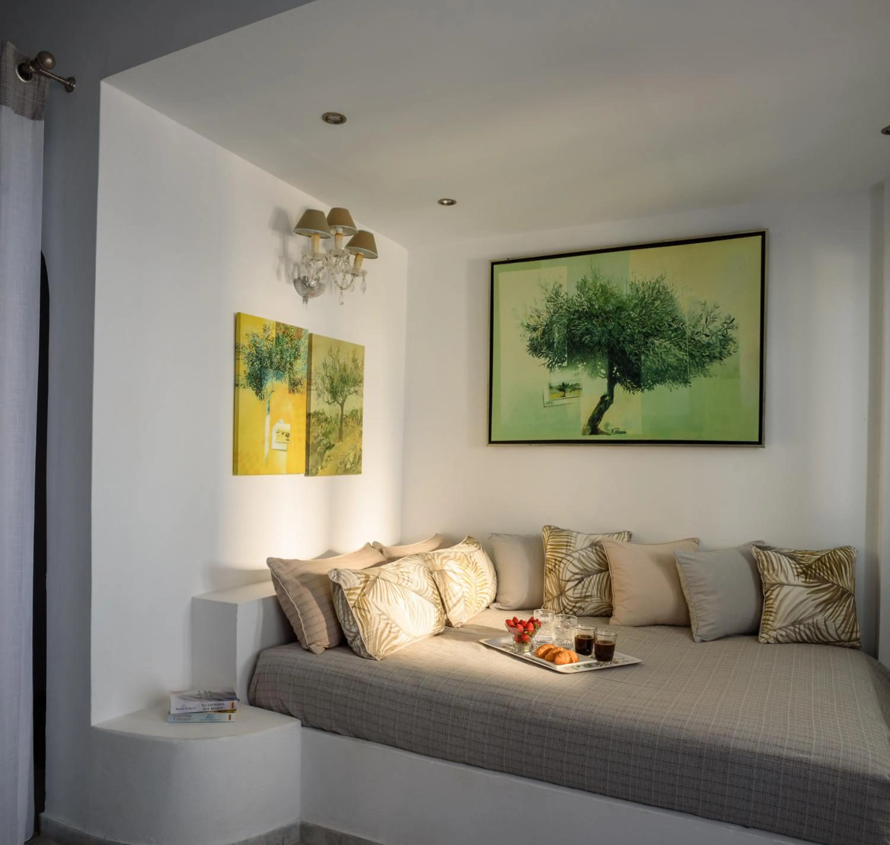 Bed in Andromeda Villas & Spa Resort