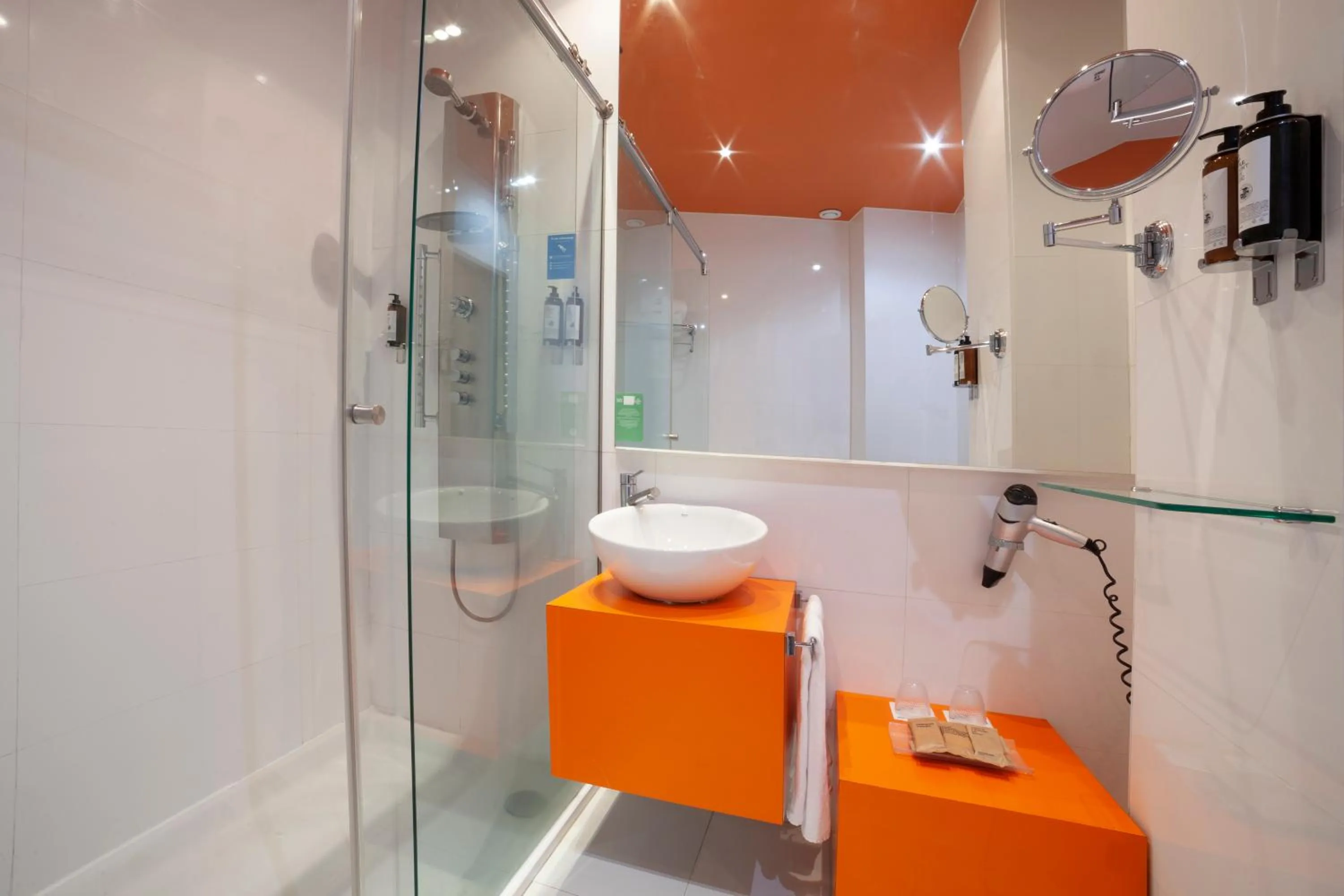 Shower in Petit Palace Plaza Málaga