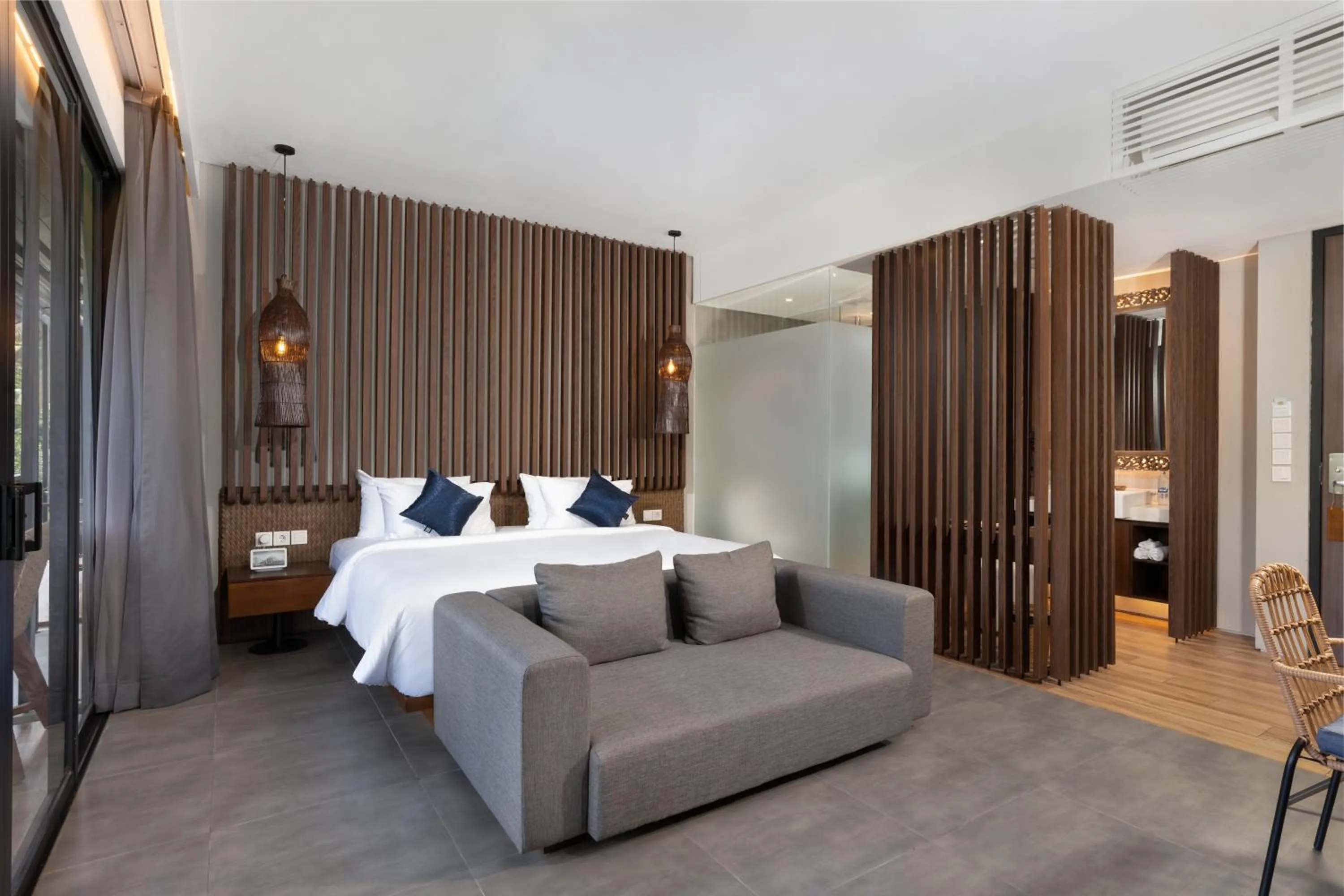 Bed in The Ning Resort Ubud