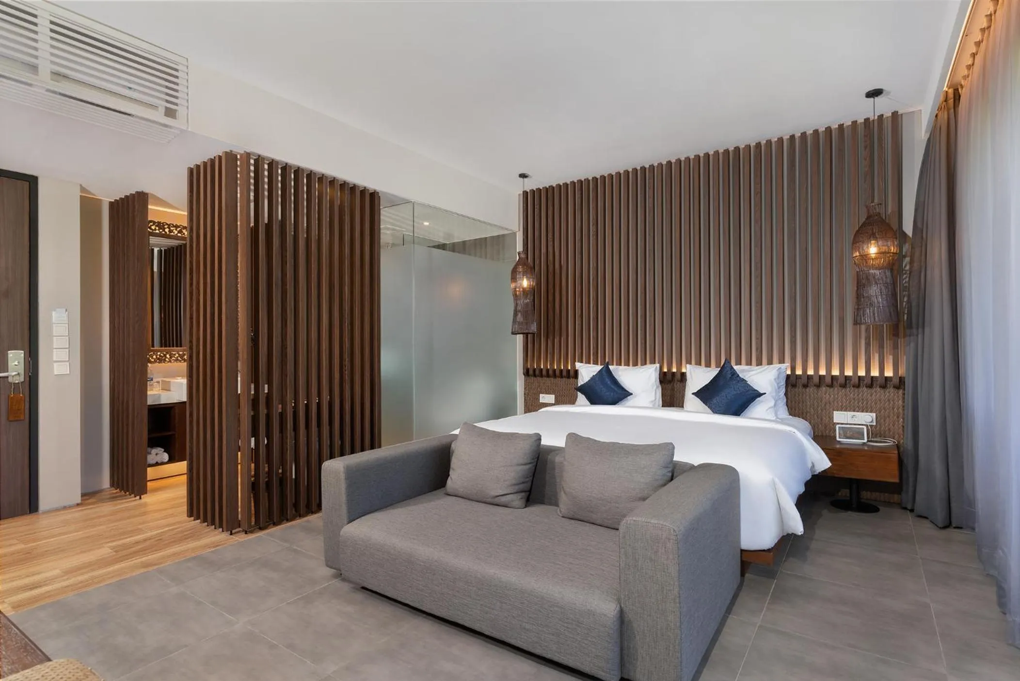 Bed in The Ning Resort Ubud