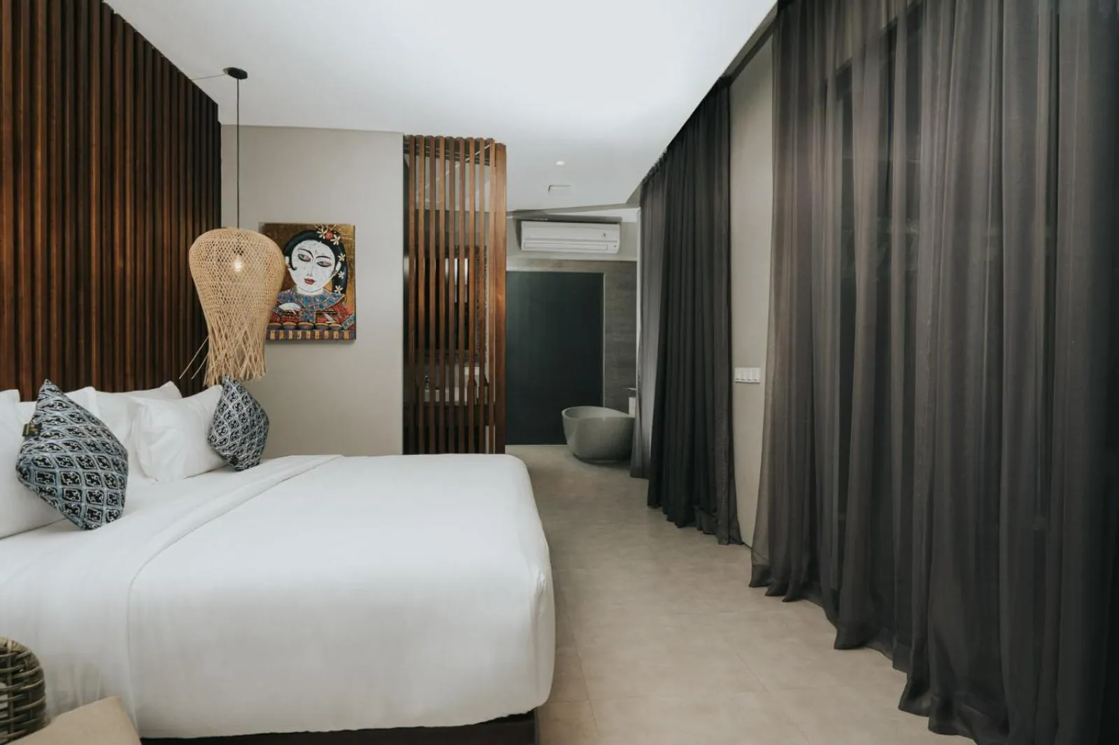 Bedroom, Bed in The Ning Resort Ubud