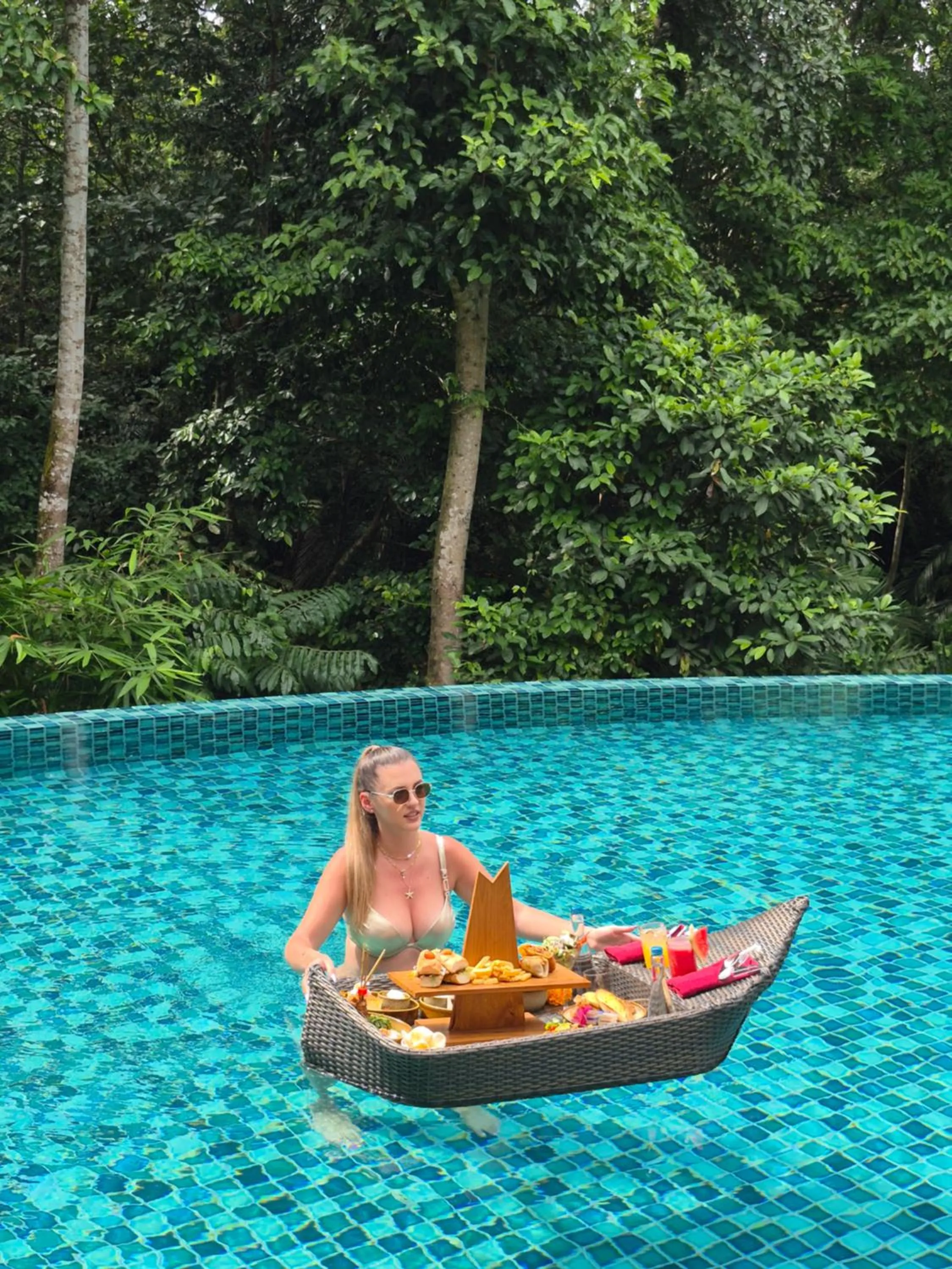 People in The Ning Resort Ubud