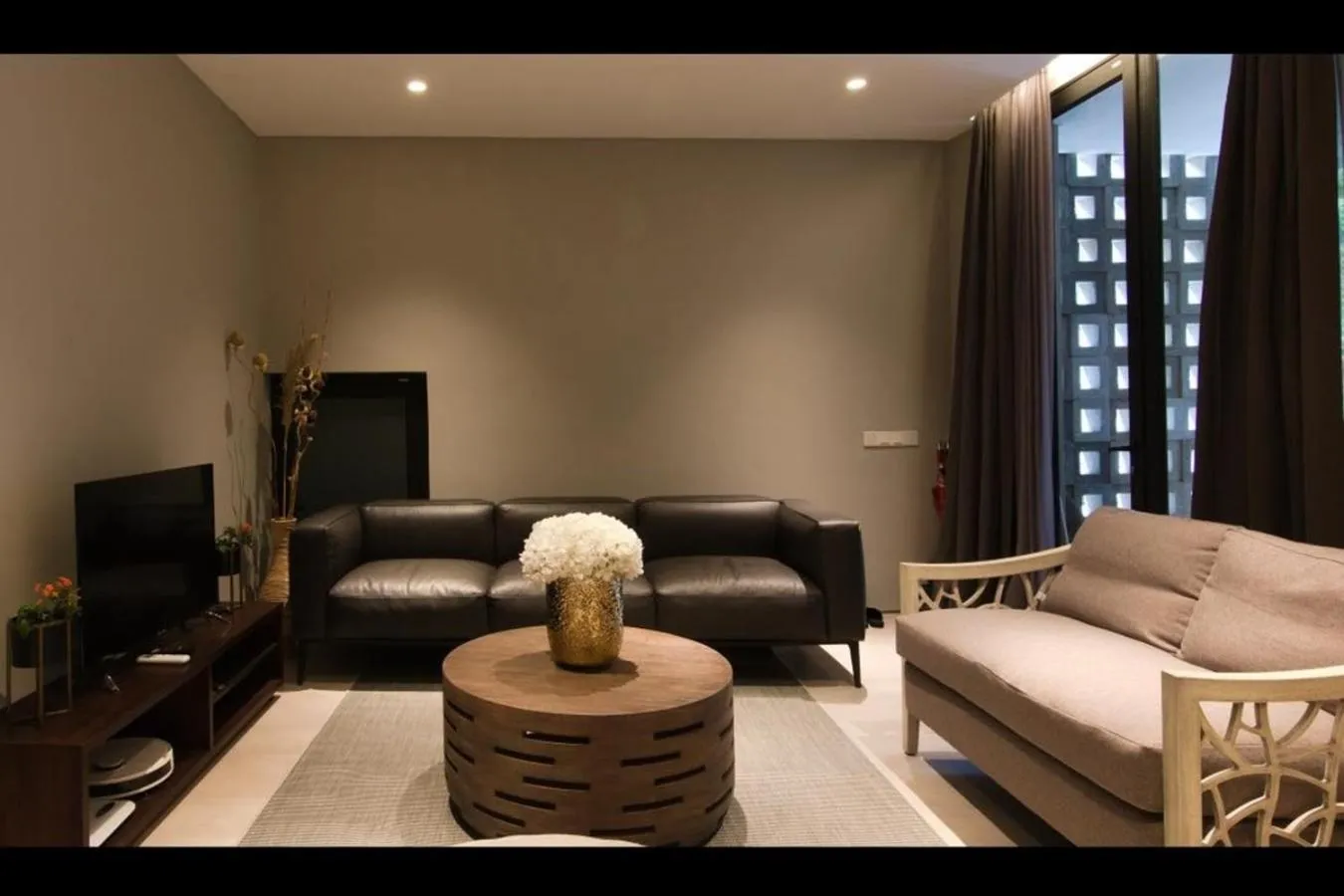 Living room in The Ning Resort Ubud