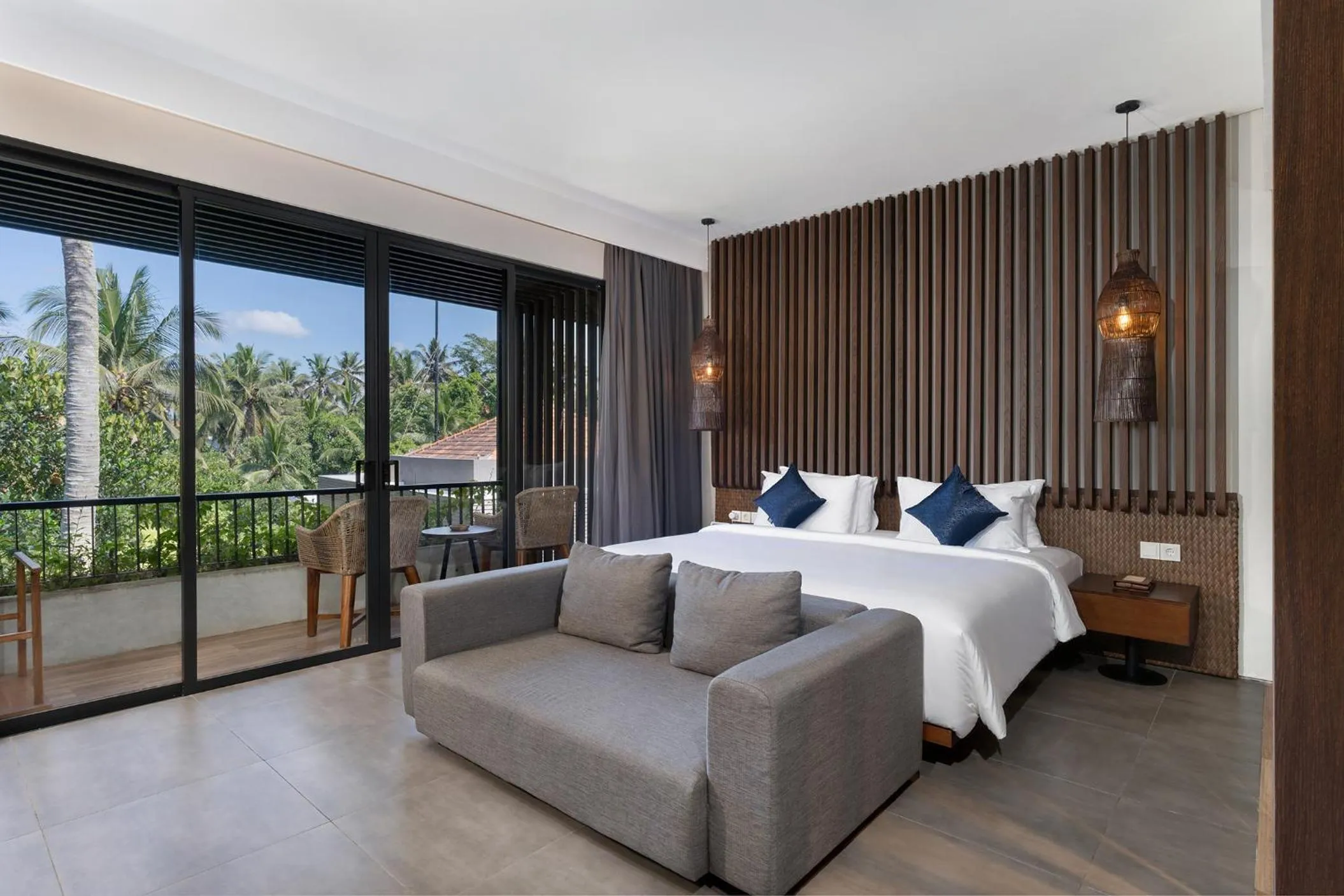 Bed in The Ning Resort Ubud