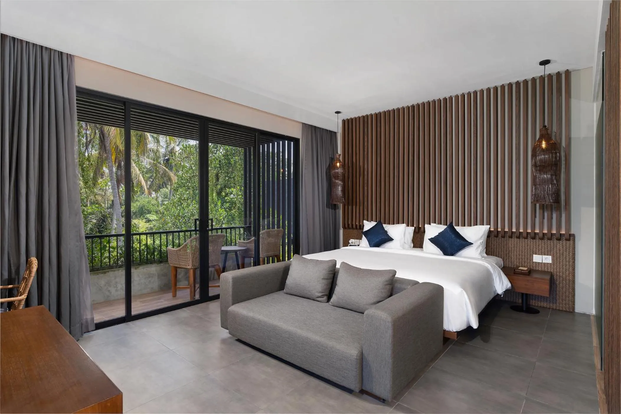 Bed in The Ning Resort Ubud