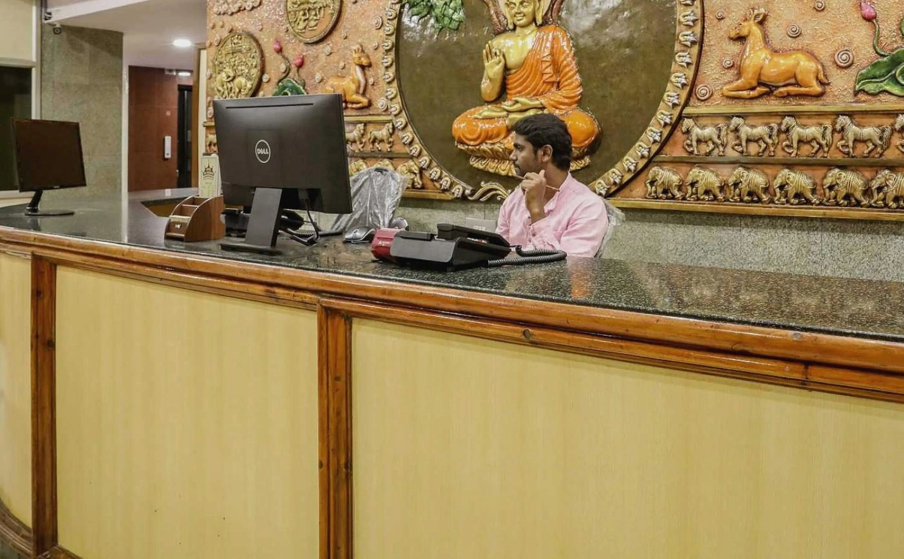 Lobby or reception in Hotel O Sai Vishram