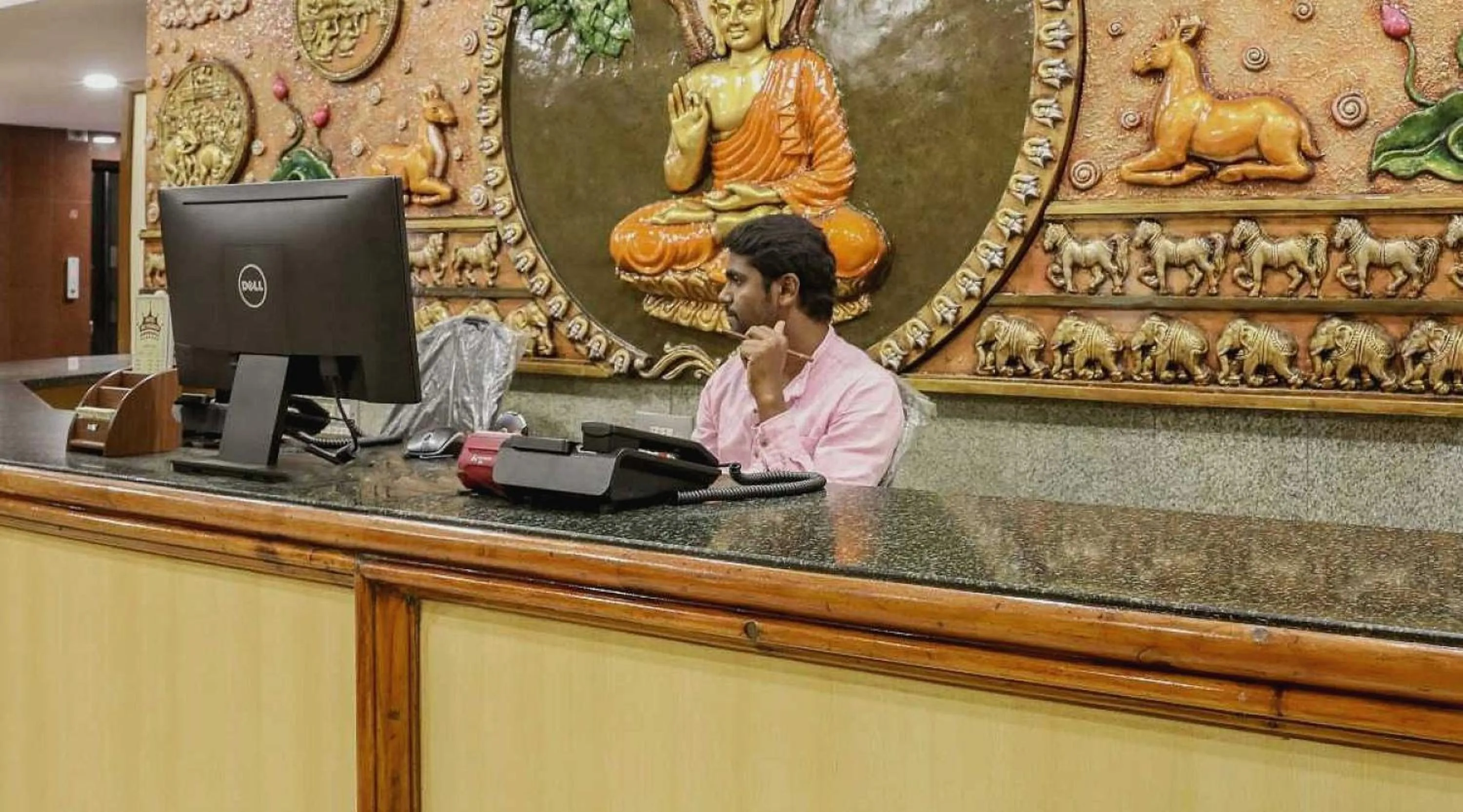 Lobby or reception in Hotel O Sai Vishram