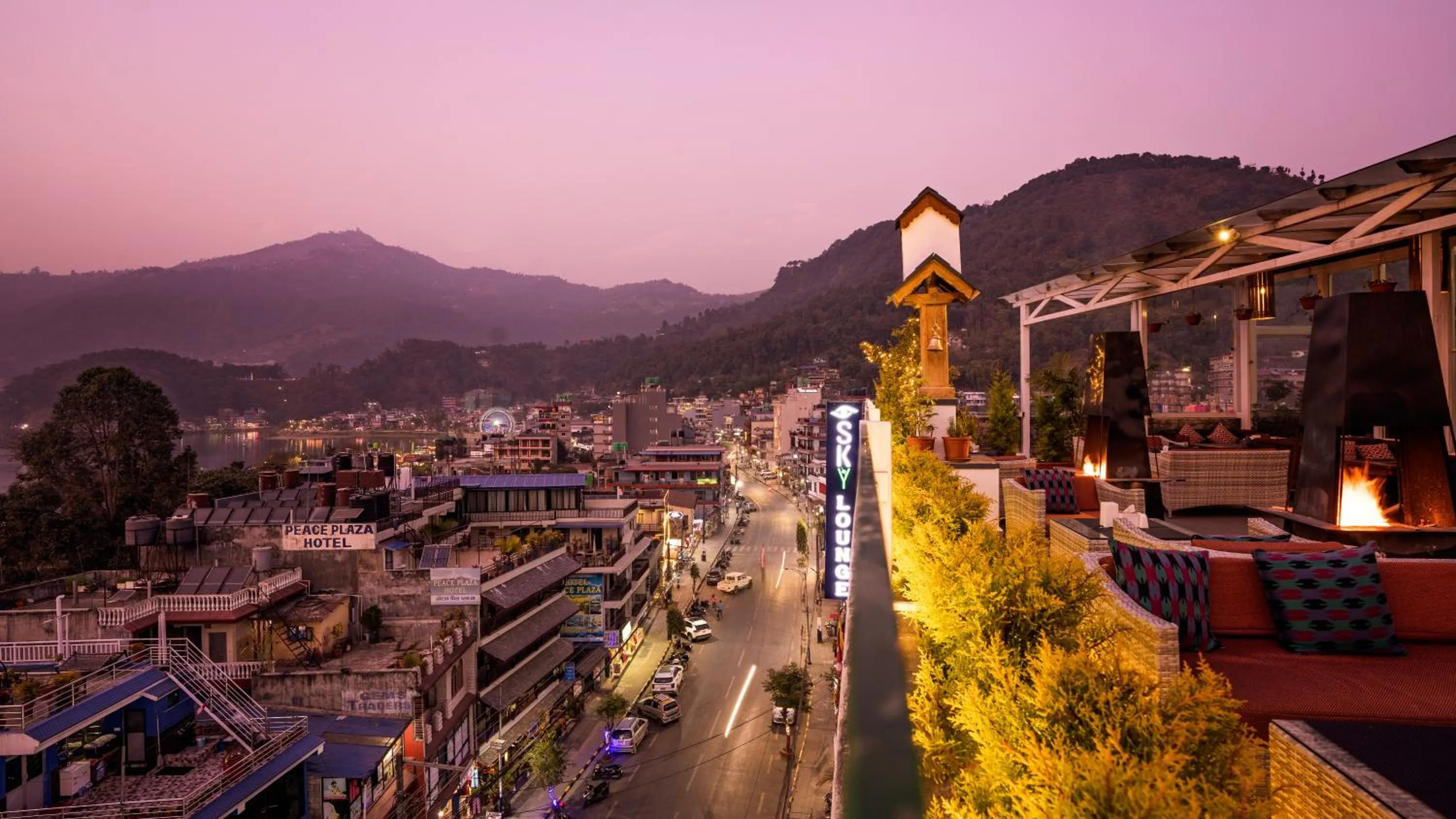 Natural landscape in Himalayan Glory Inn