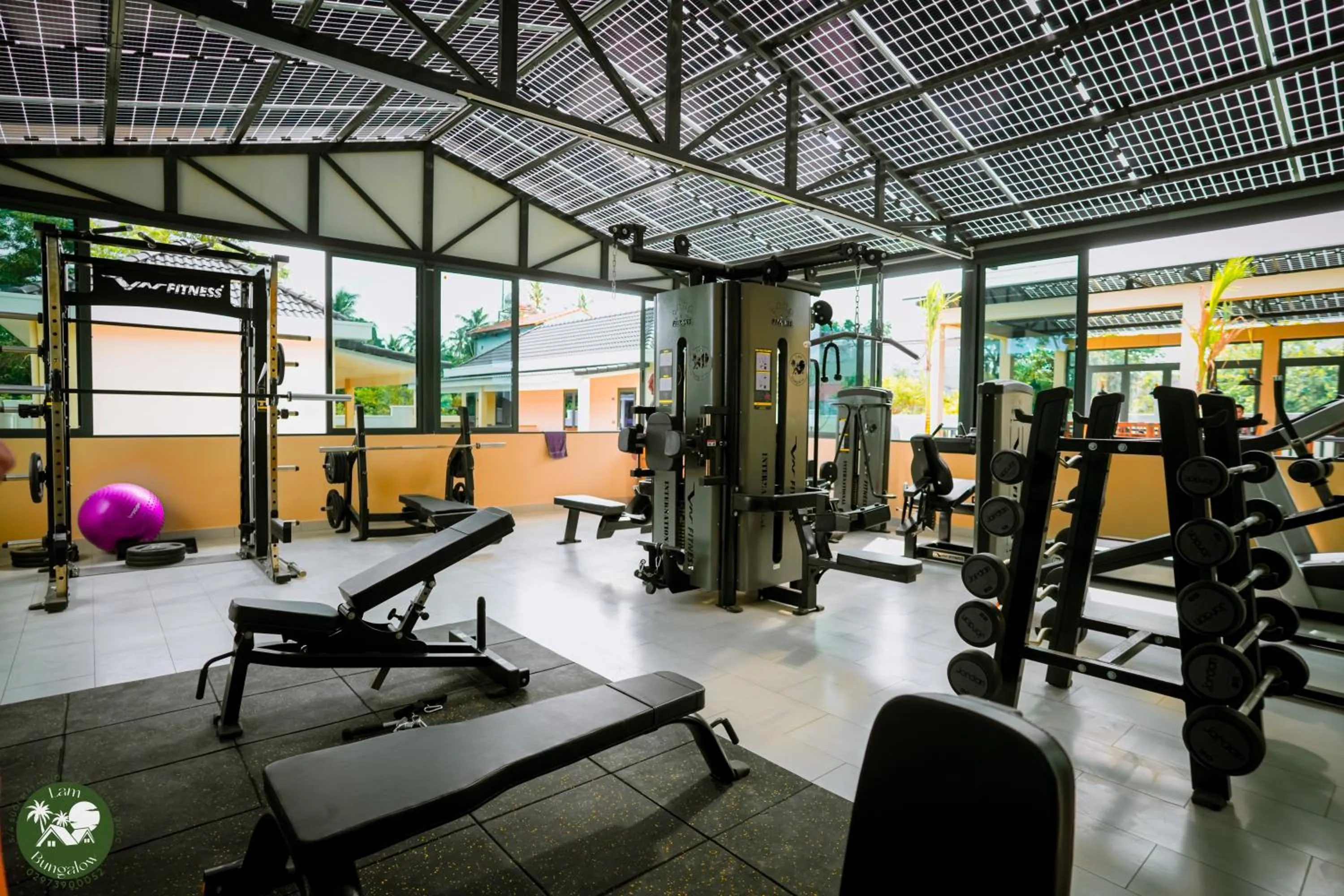 Fitness centre/facilities in LAM BUNGALOW Resort & Spa