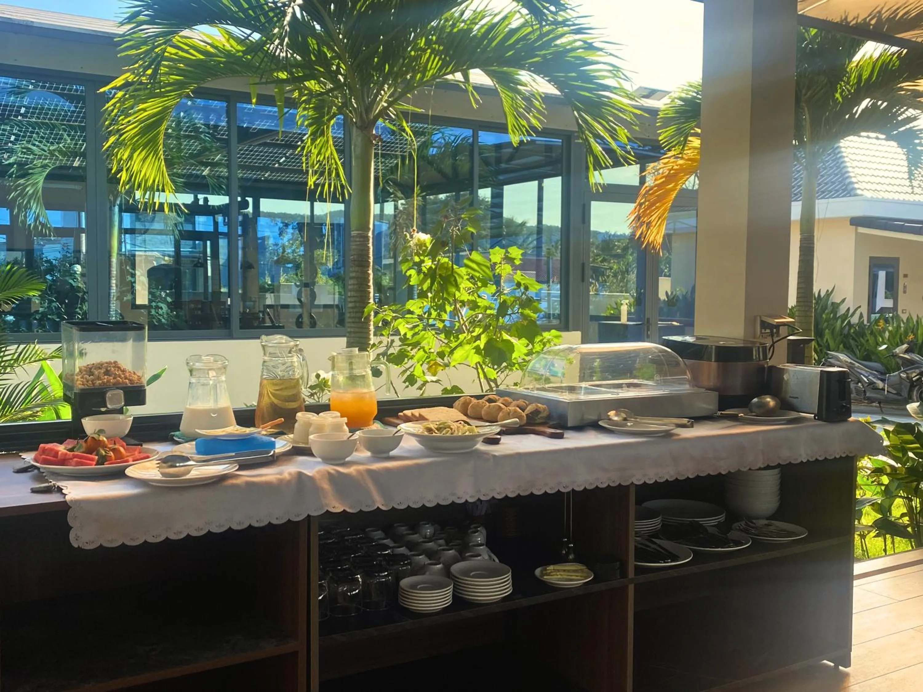 Breakfast in LAM BUNGALOW Resort & Spa