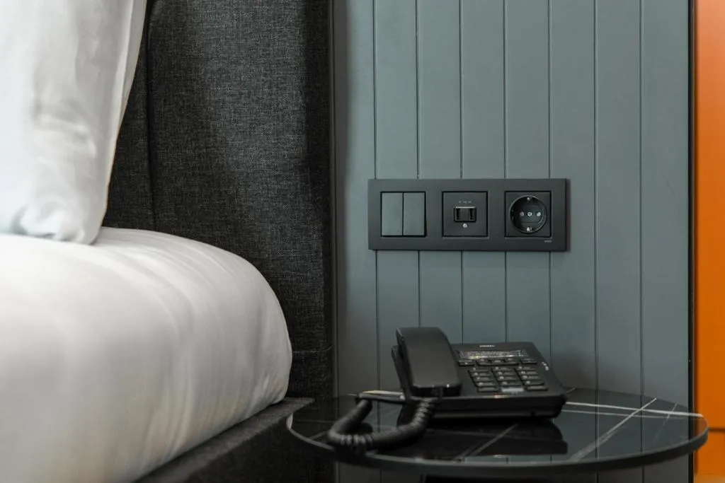 Bed in Dostyk Business Hotel