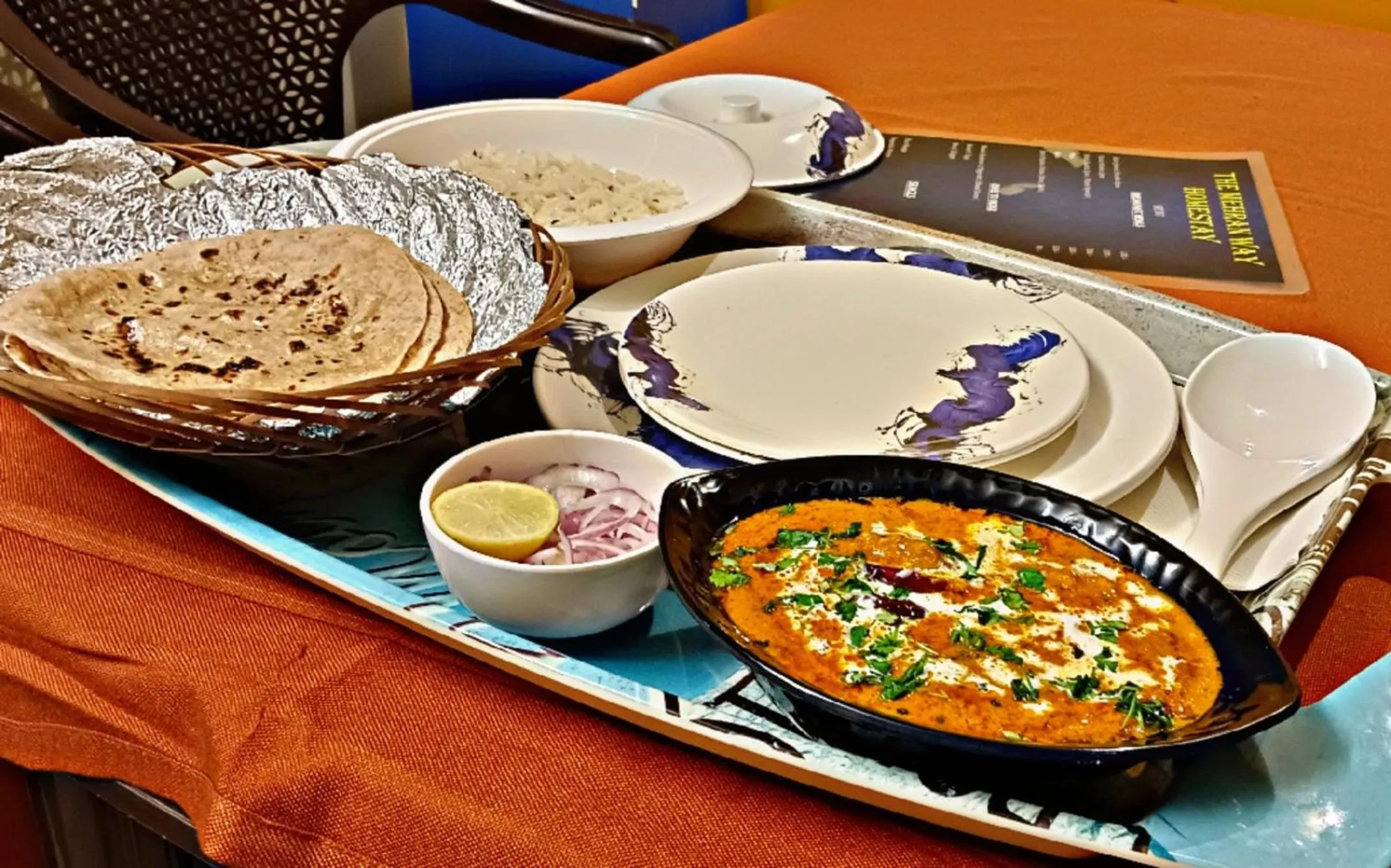 Food in The Mehran way Homestay