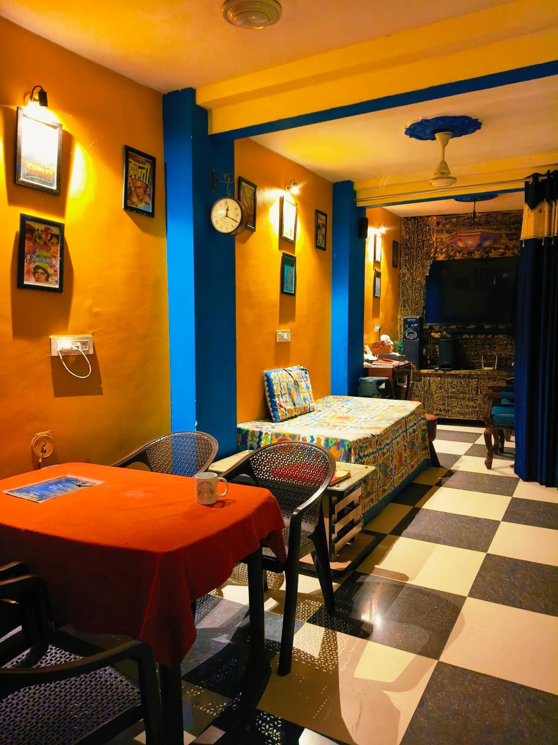 Seating area in The Mehran way Homestay