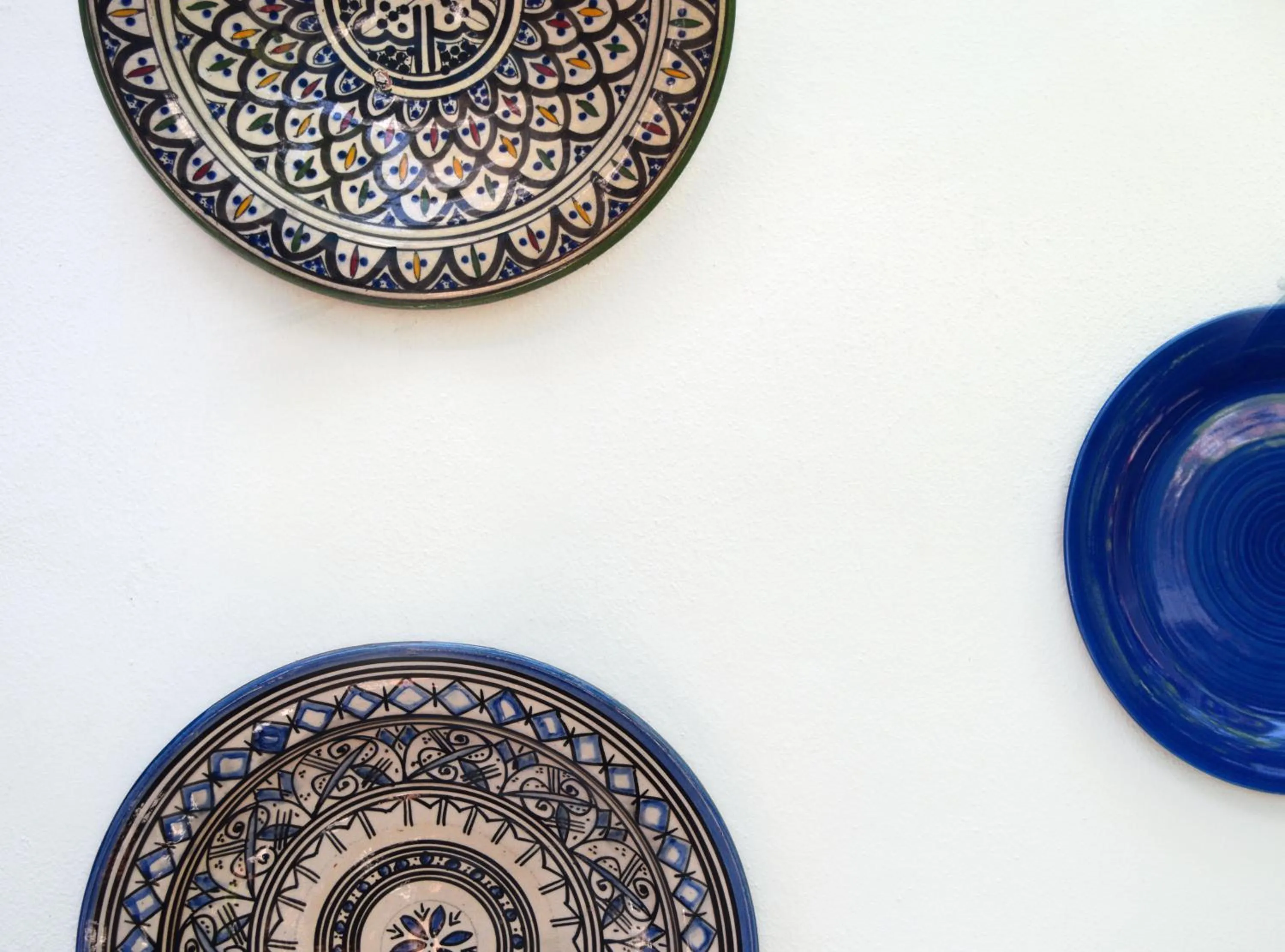 Decorative detail in Pensión Aduar