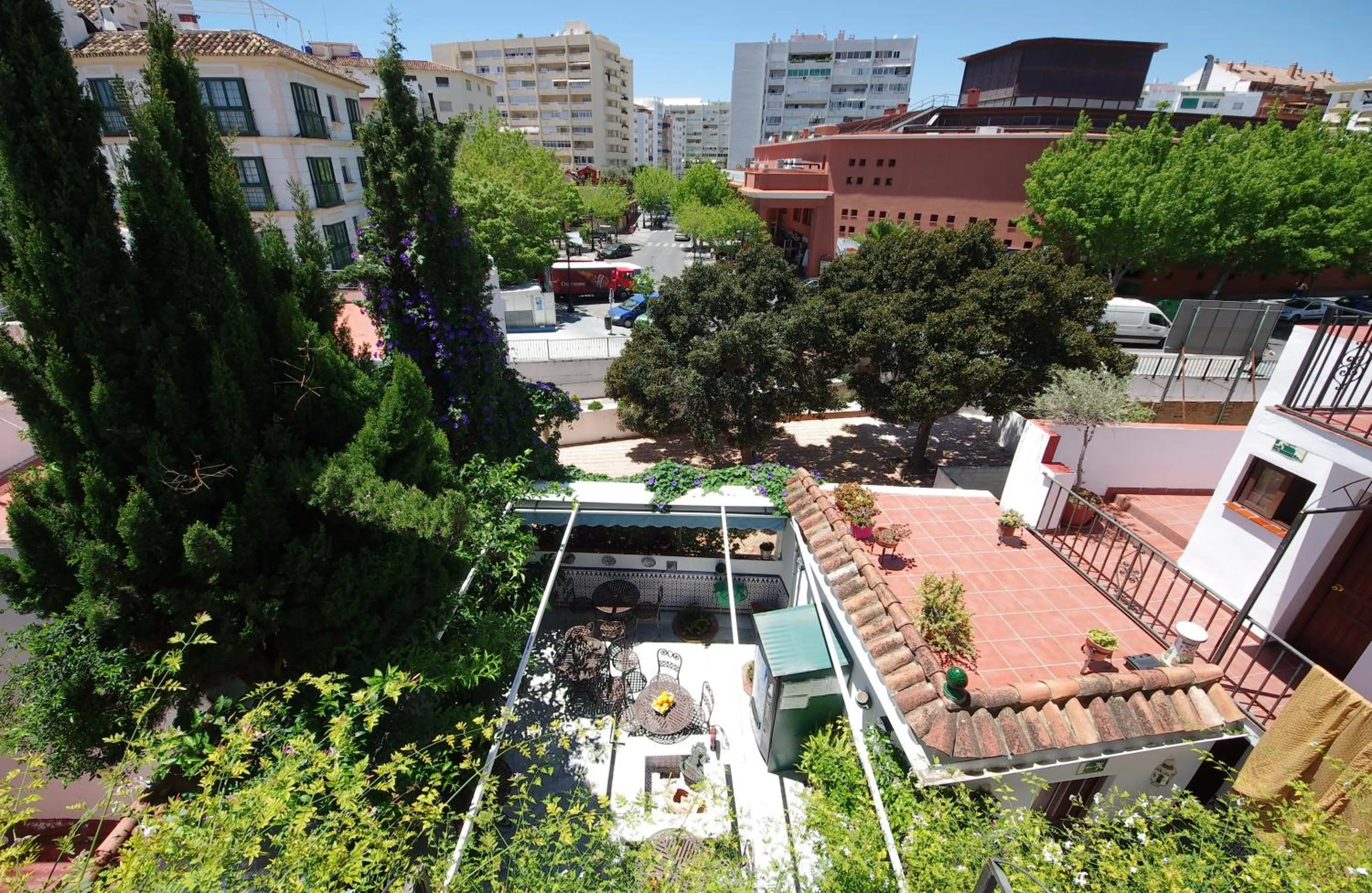 Patio in Pensión Aduar