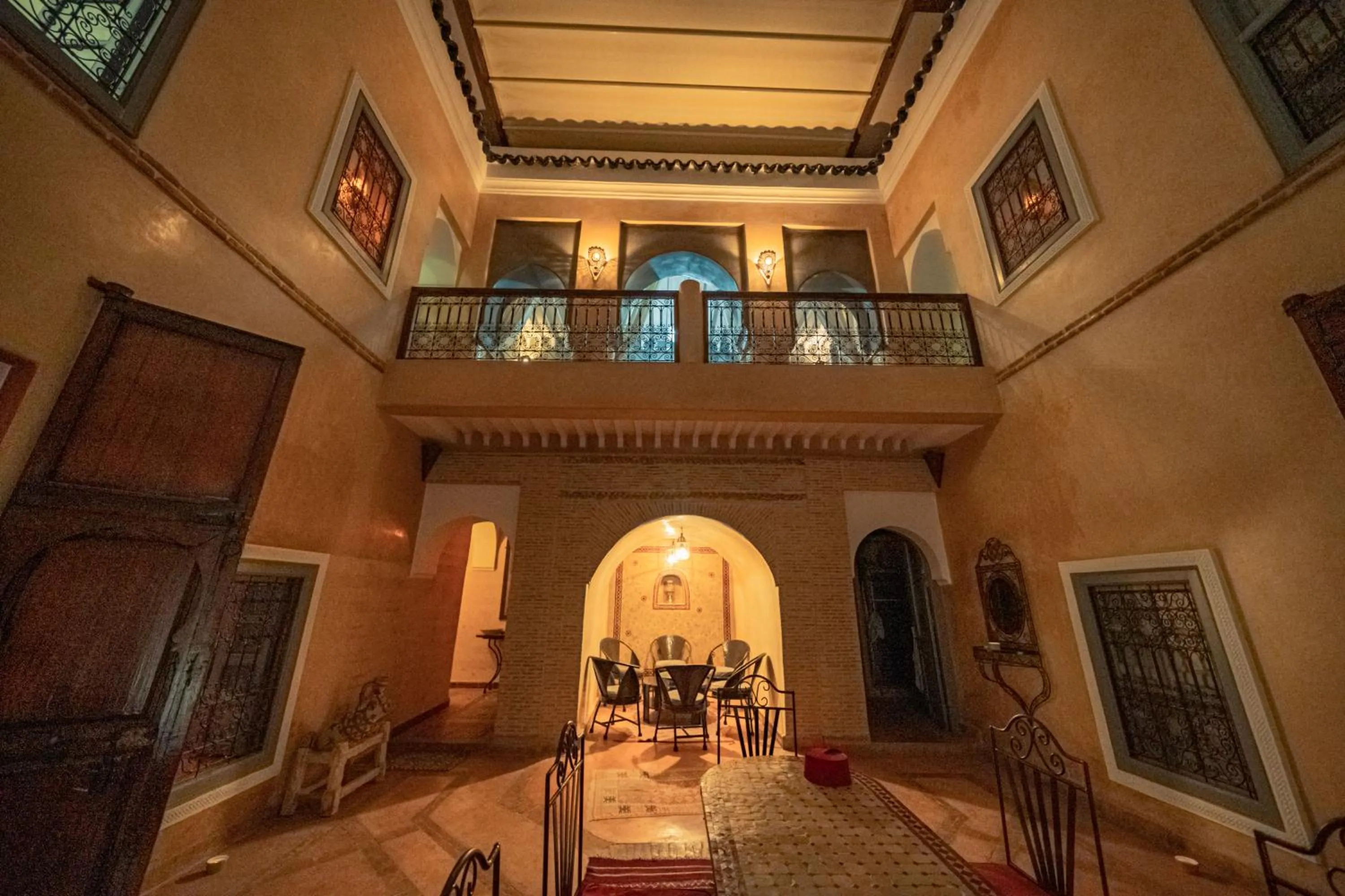 Living room in Riad Azawan