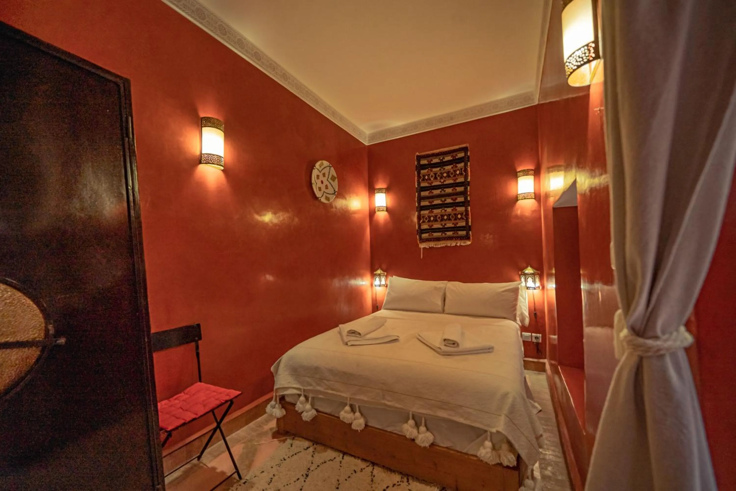 Bedroom, Bed in Riad Azawan