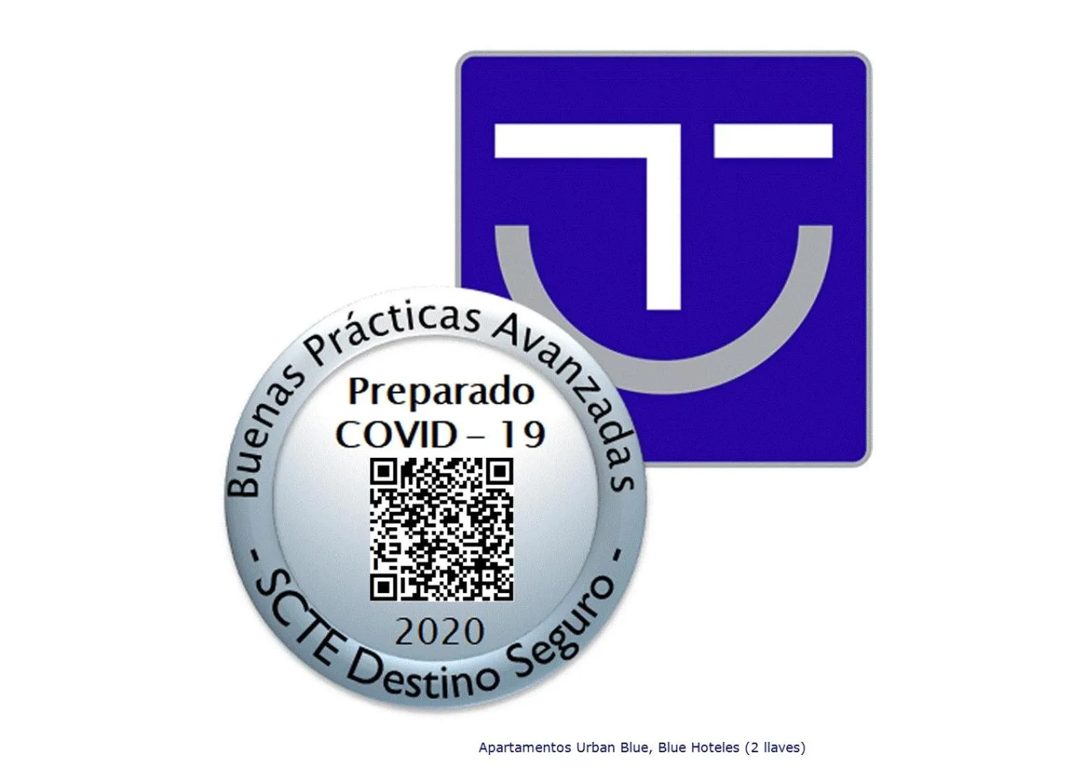 Property building in Apartamentos Urban Blue, Blue Hotels