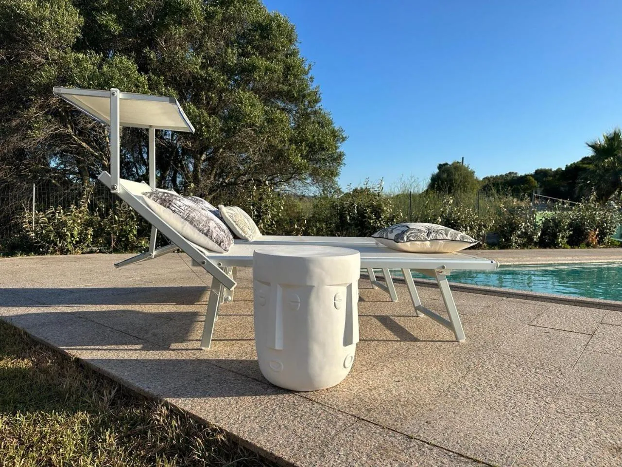 Swimming pool in La Smeraldina Resort