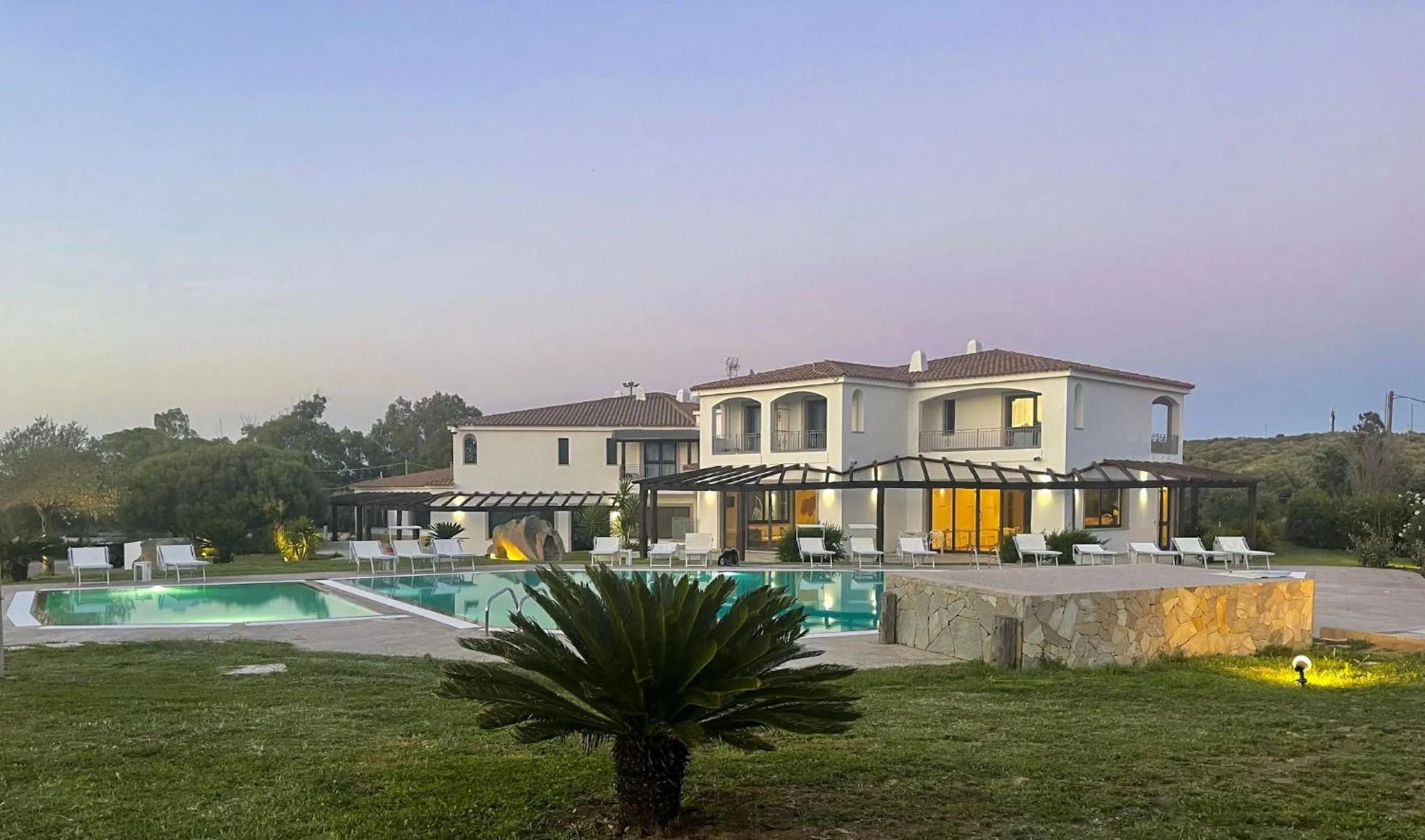 Property building in La Smeraldina Resort