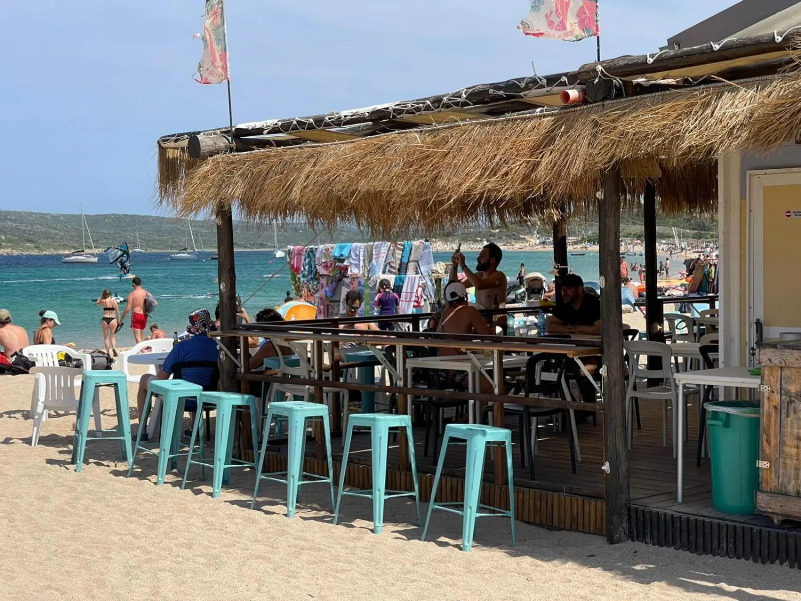 Beach in La Smeraldina Resort