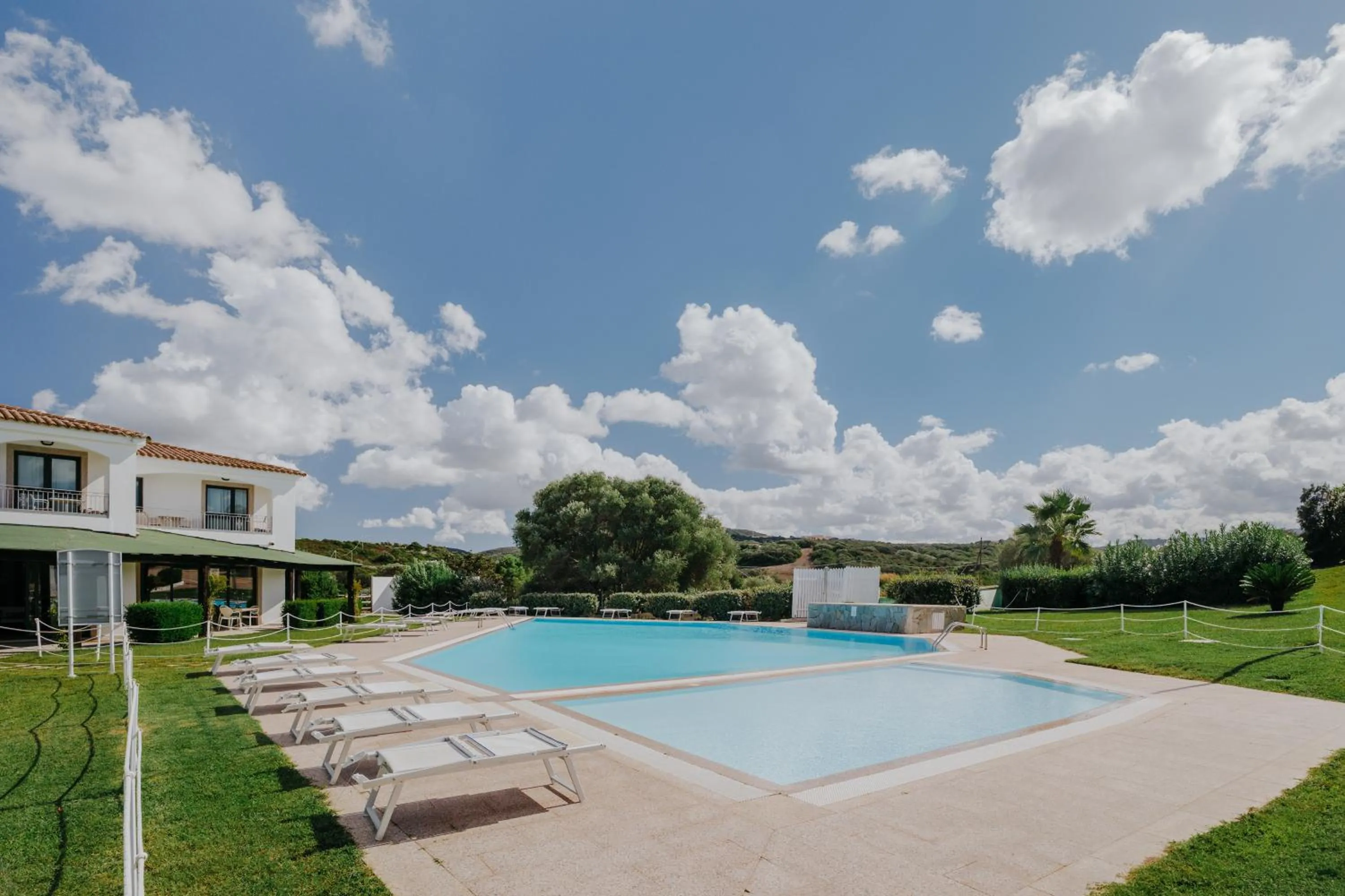 Swimming pool in La Smeraldina Resort