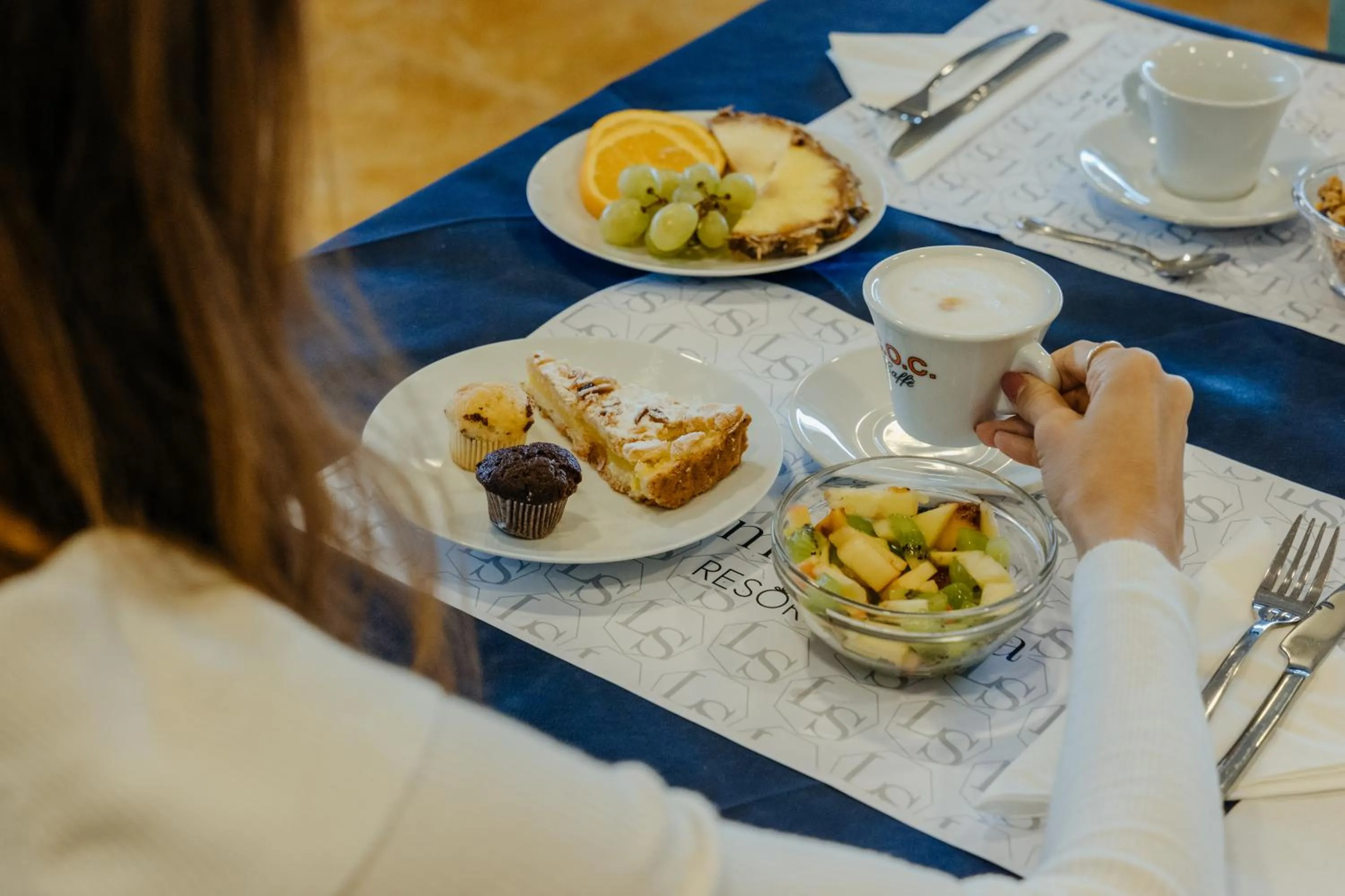 Breakfast in La Smeraldina Resort