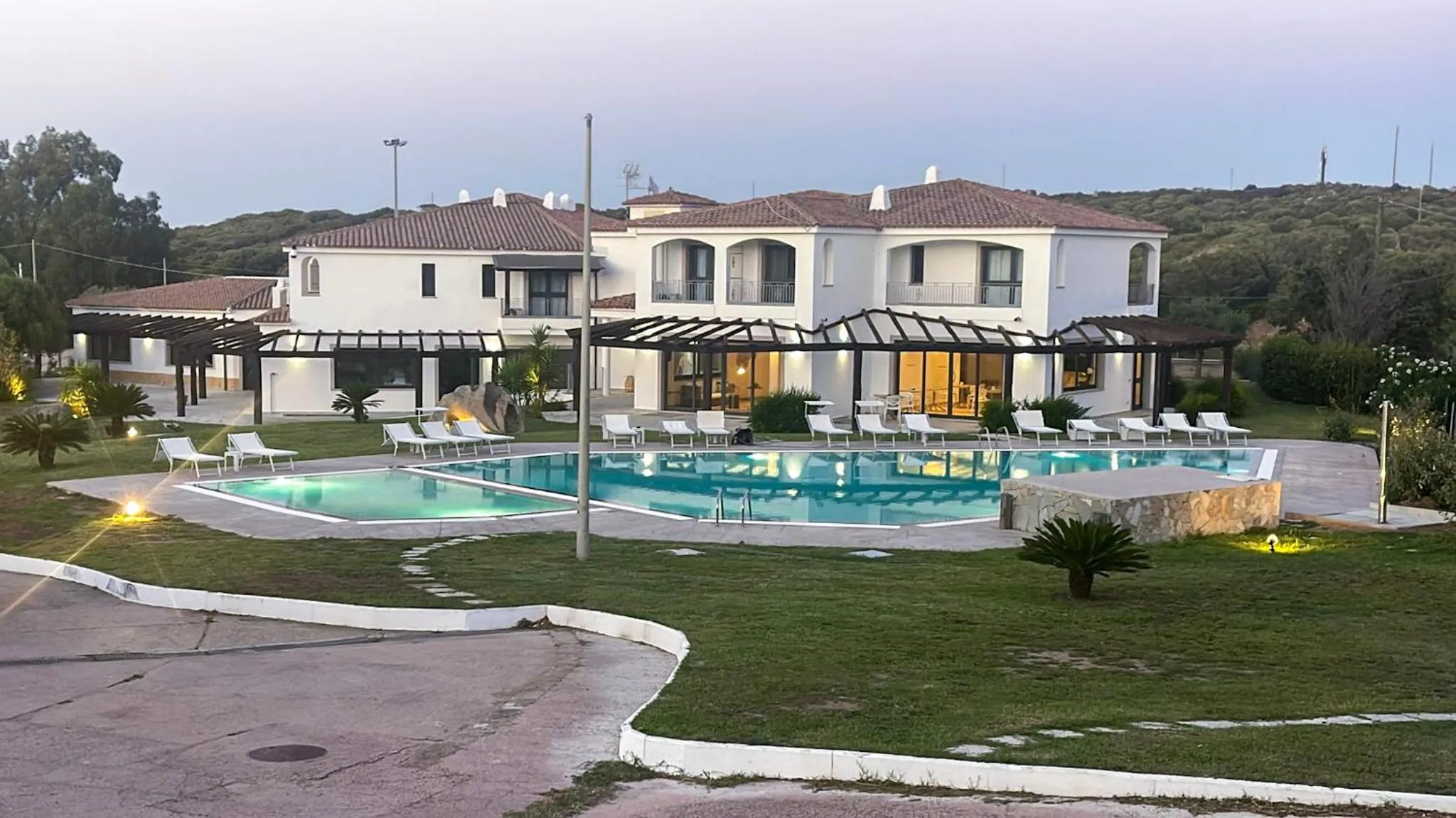 Property building in La Smeraldina Resort