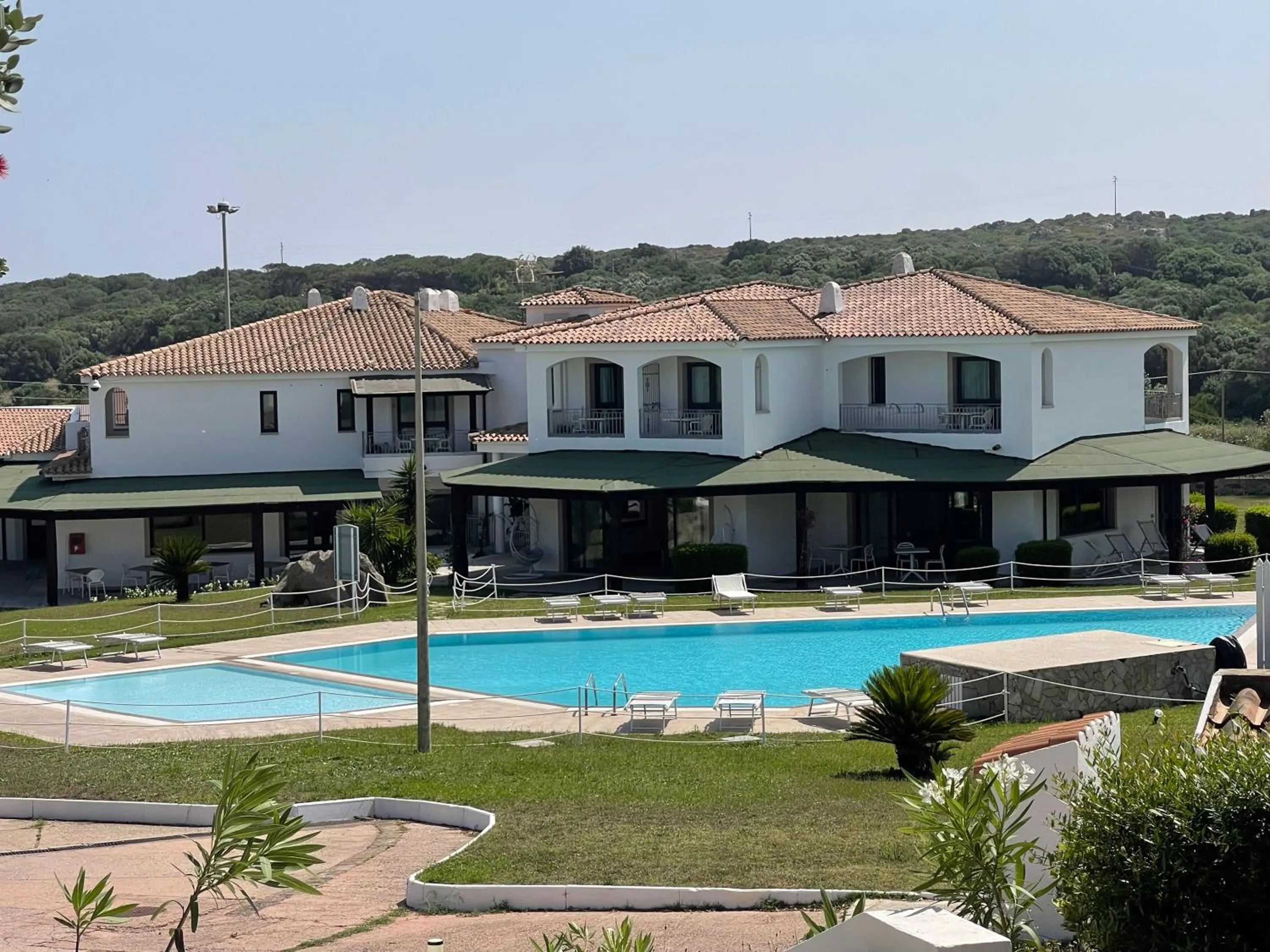 Swimming pool in La Smeraldina Resort