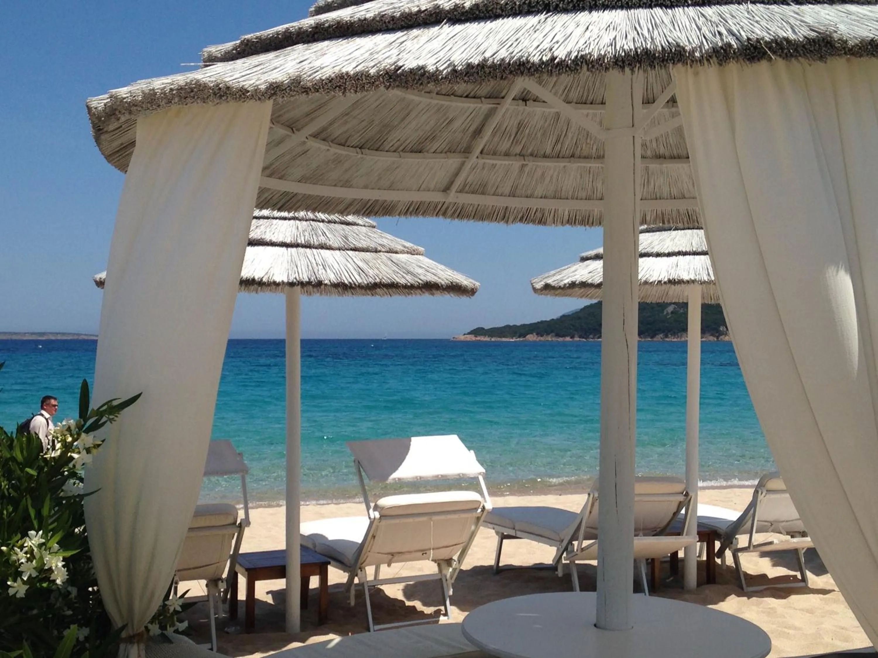 Beach in La Smeraldina Resort