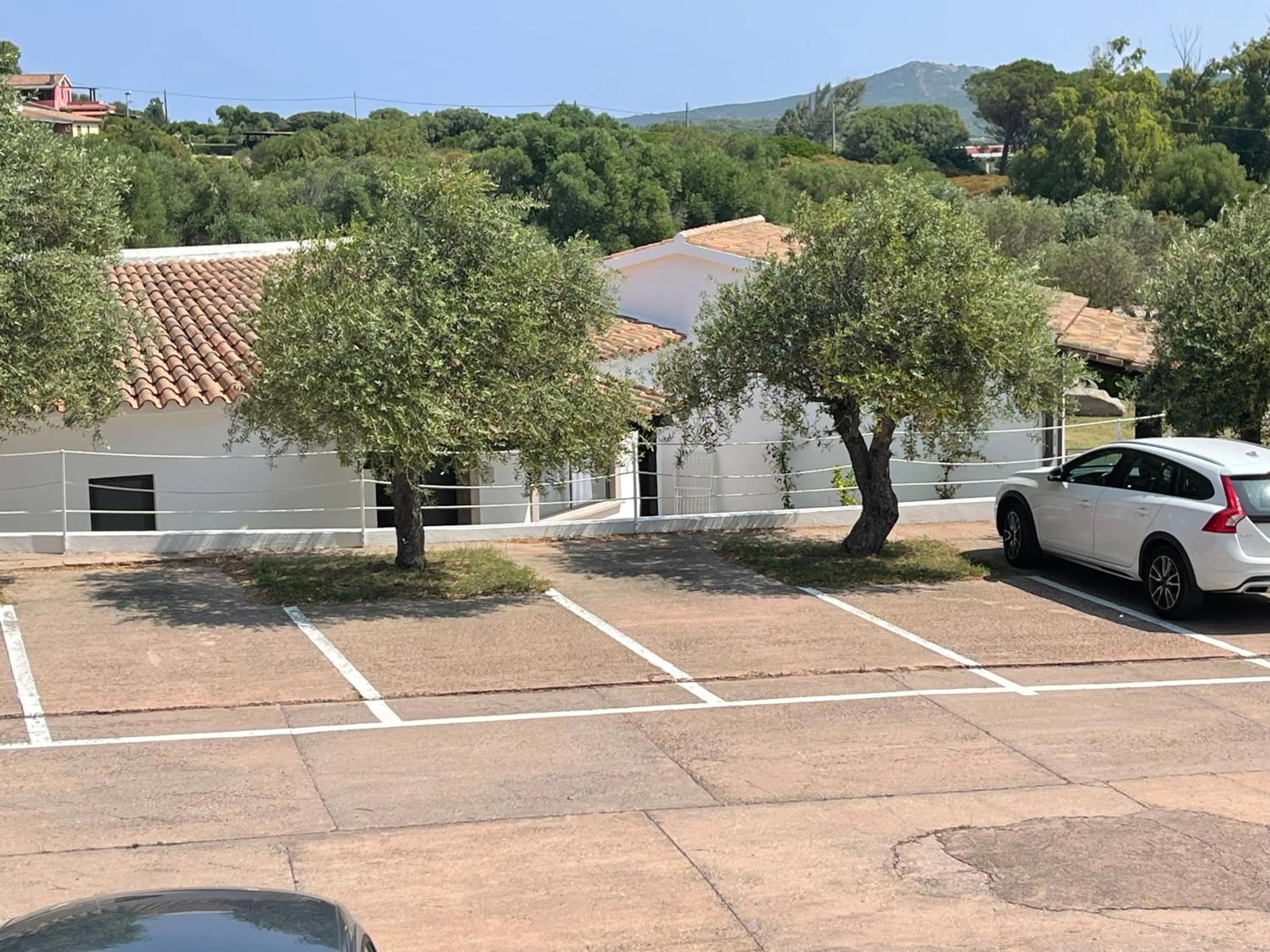 Parking in La Smeraldina Resort